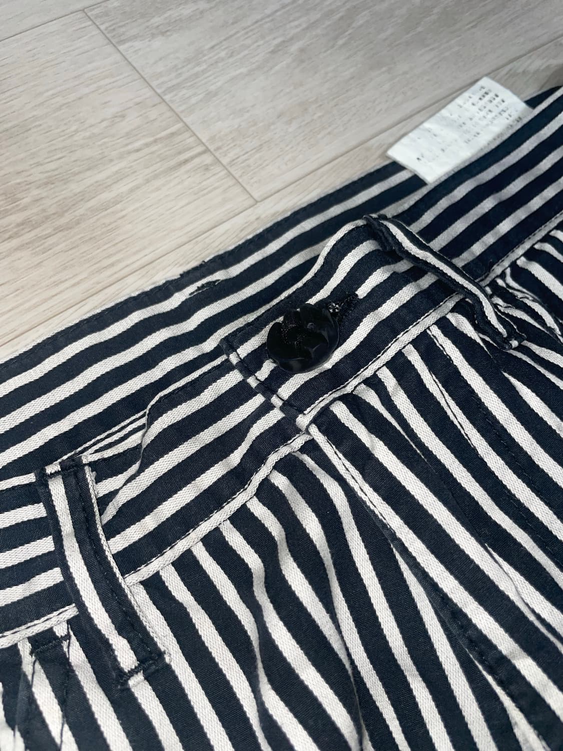 Comme des Garçons  Homme Plus 스트라이프 팬츠 상품이미지2