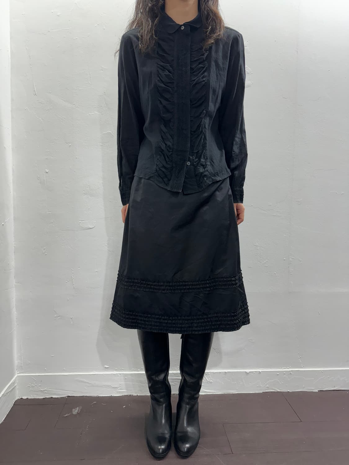 design midi skirt 상품이미지1
