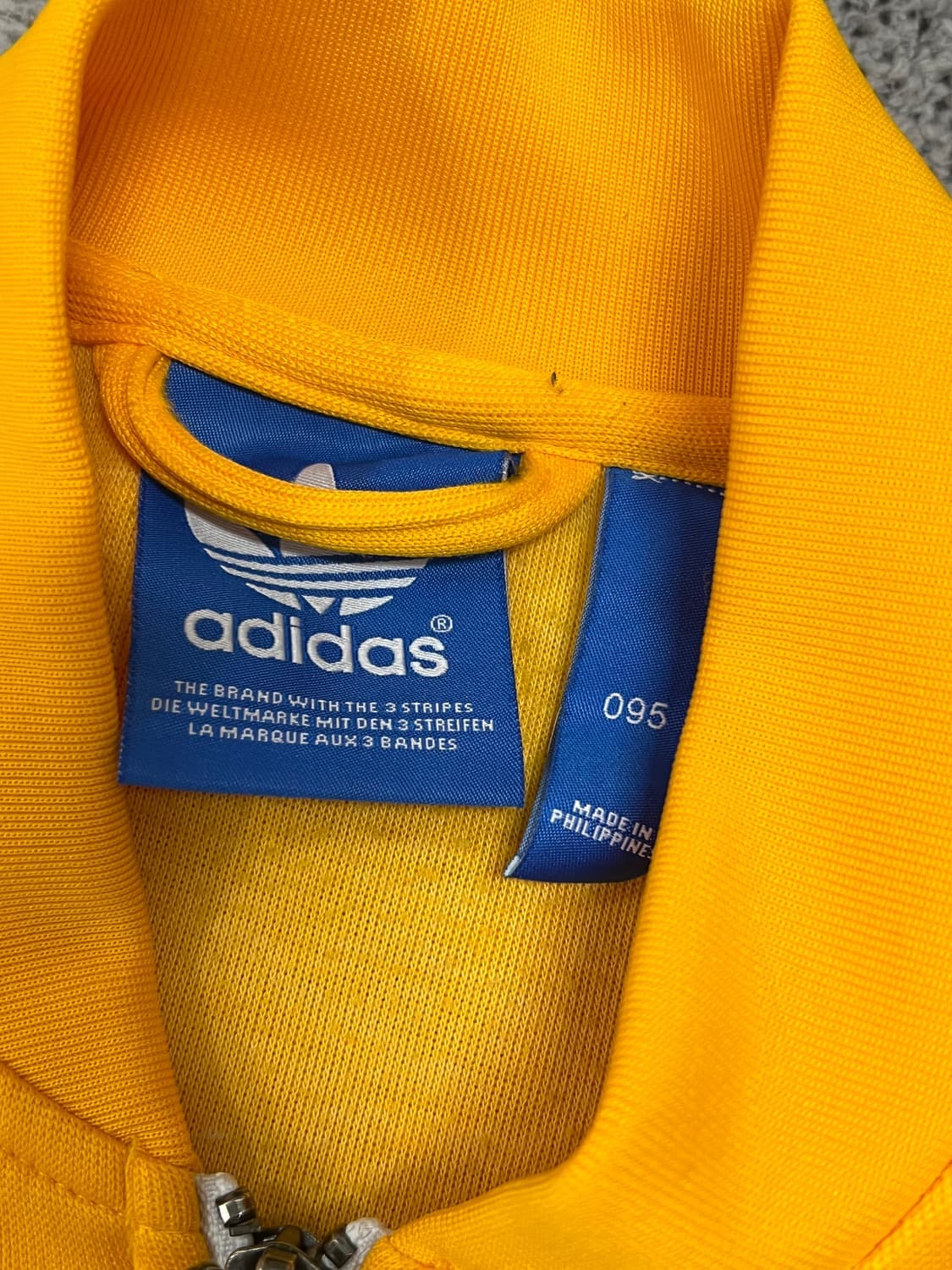 (95) 아디다스 슈퍼스타 트랙탑 져지 옐로우 상품이미지3