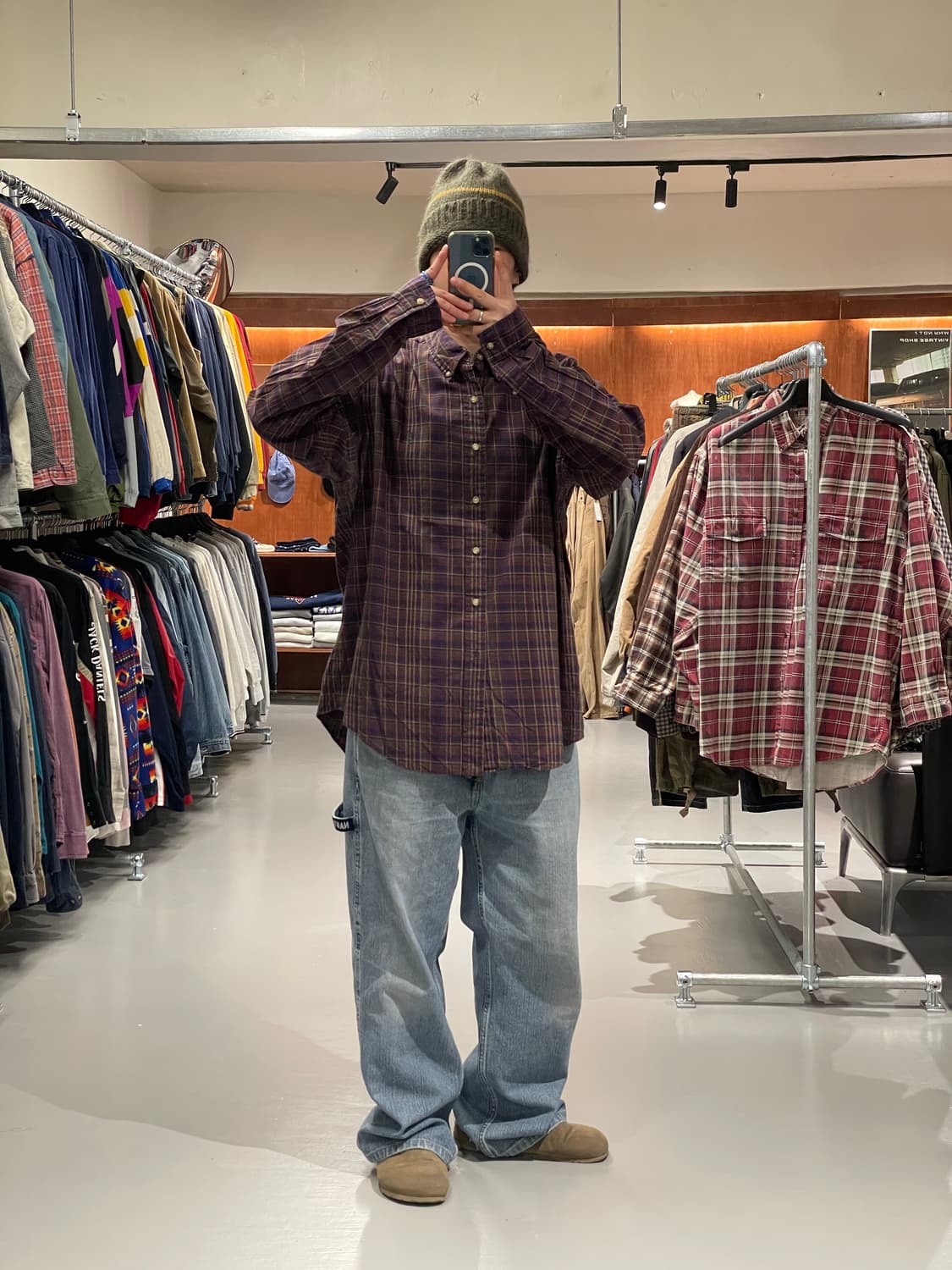 폴로 랄프로렌 체크 셔츠 상품이미지2