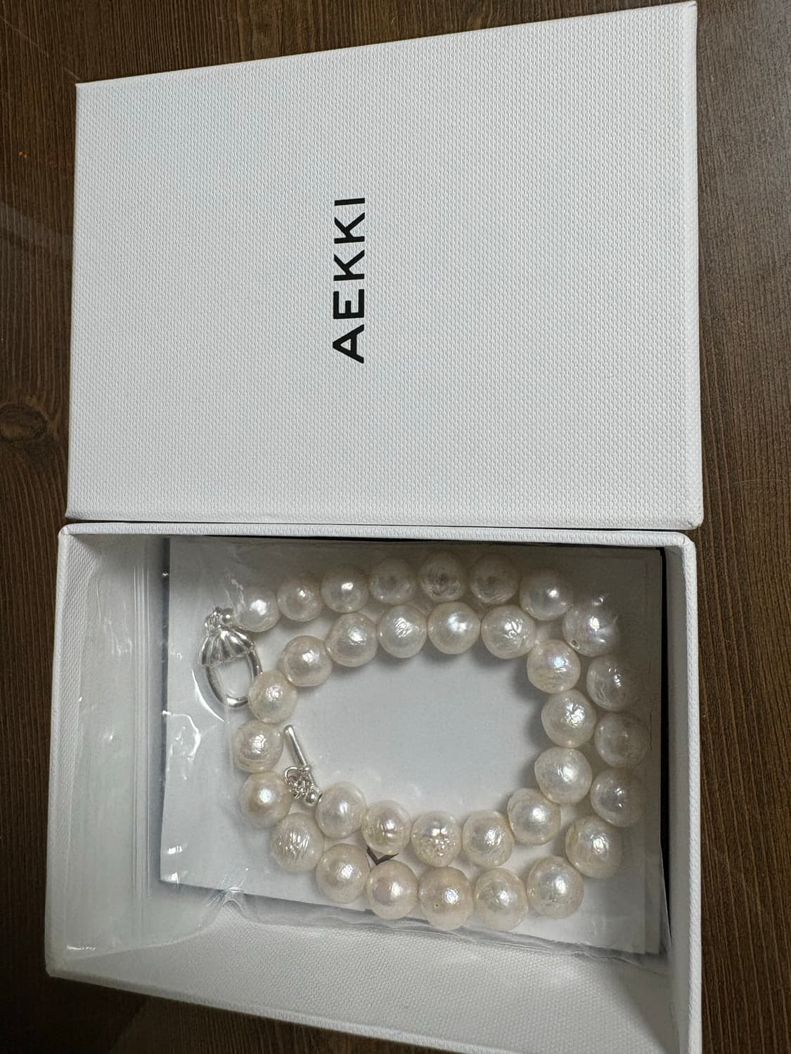 애끼Aekki 바로크진주 목걸이(10mm, 40cm) 상품이미지1