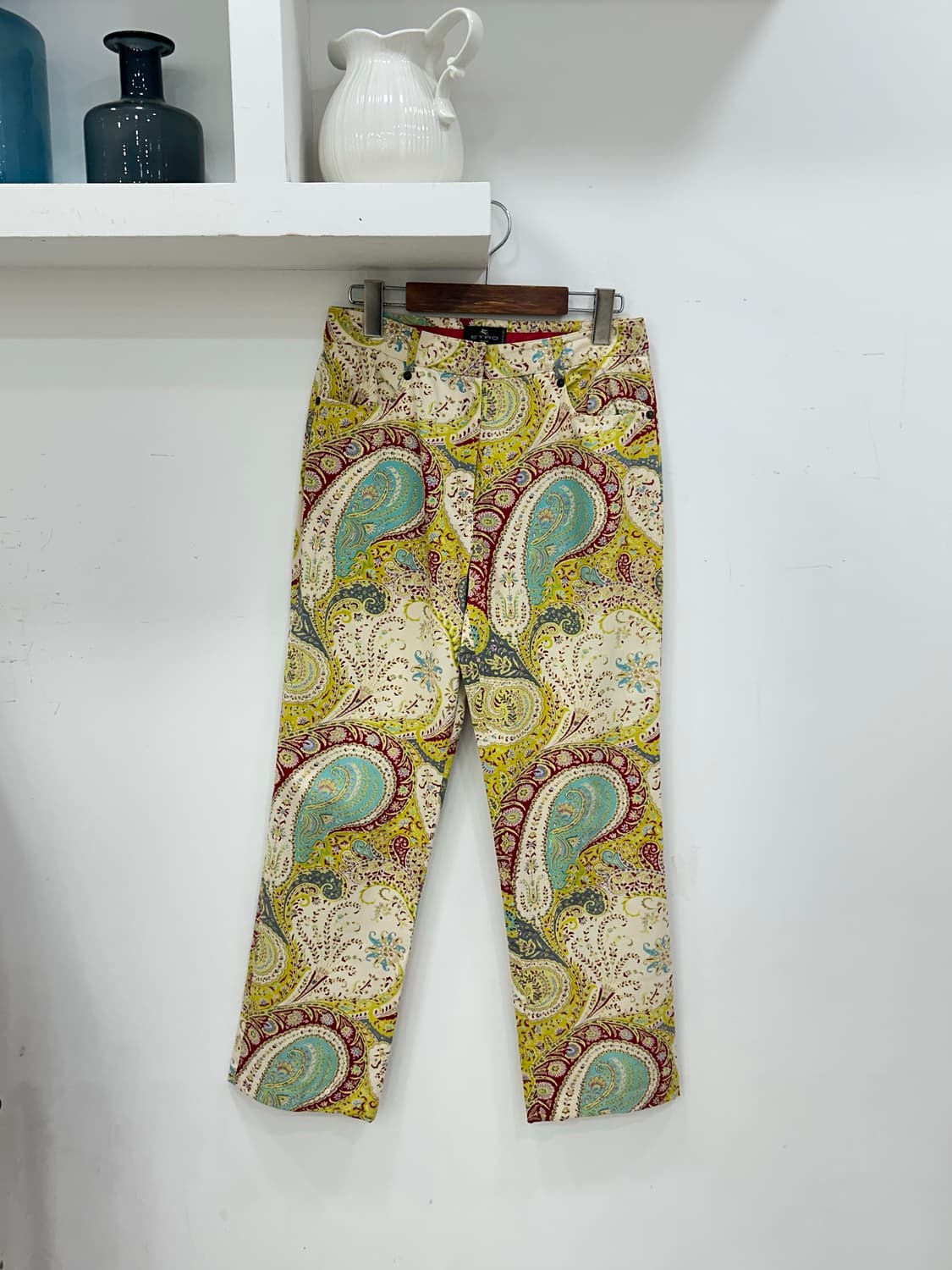 에트로 페이즐리 팬츠 상품이미지1