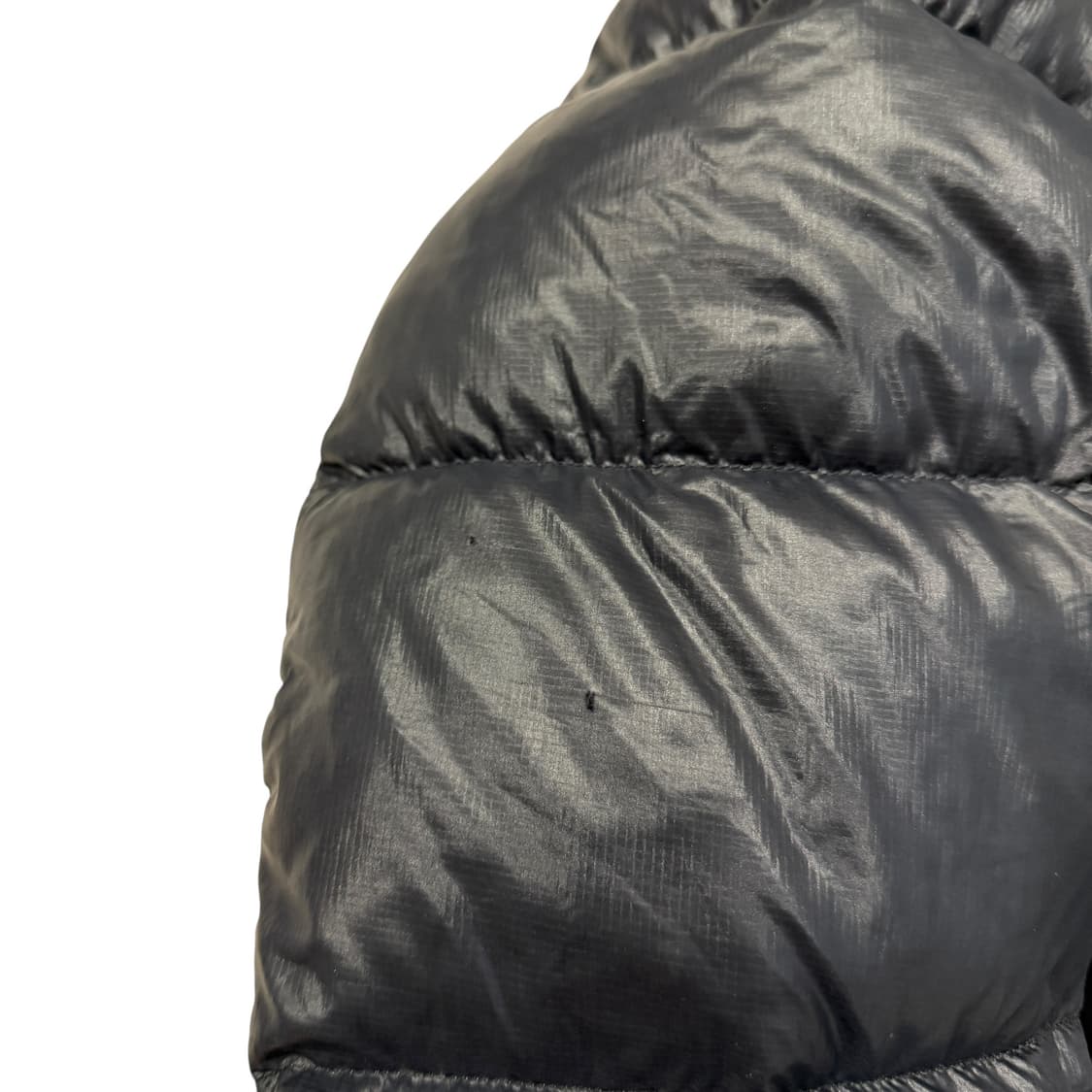 몽벨 빈티지 퍼텍스 EX800 우먼 딱붙핏 네이비 경량패딩 자켓 S 상품이미지7