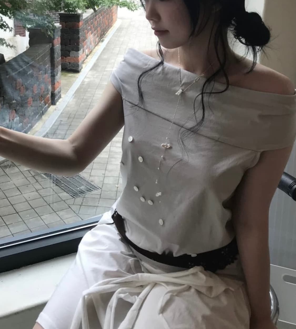 인앤양인하모니 knot top grayish purple 상품이미지1