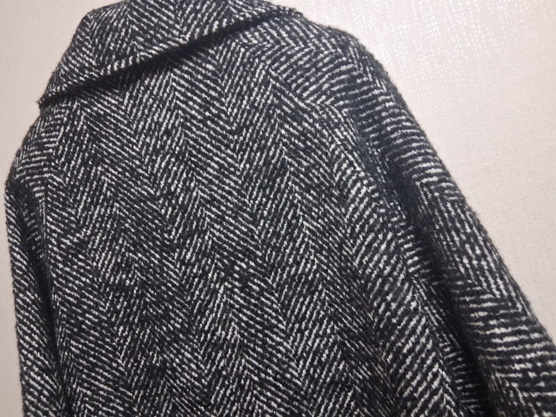 여성 두터운 양모 헤링본 롱코트 7788크기 새제품 상품이미지8