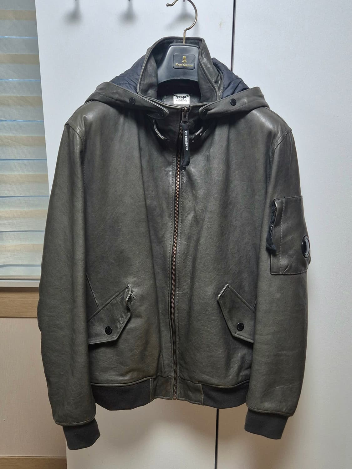 CP 컴퍼니 레더 가죽 자켓 XL(105) 상품이미지1
