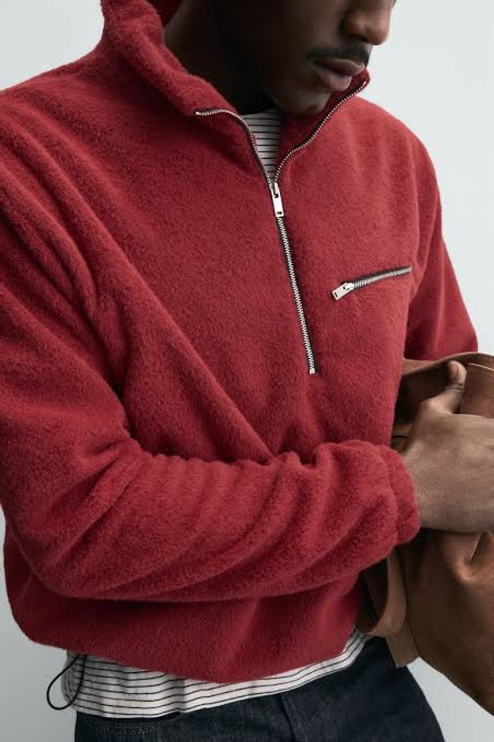 [새상품] 자라 리에르 플리스 후리스 집업 상품이미지3