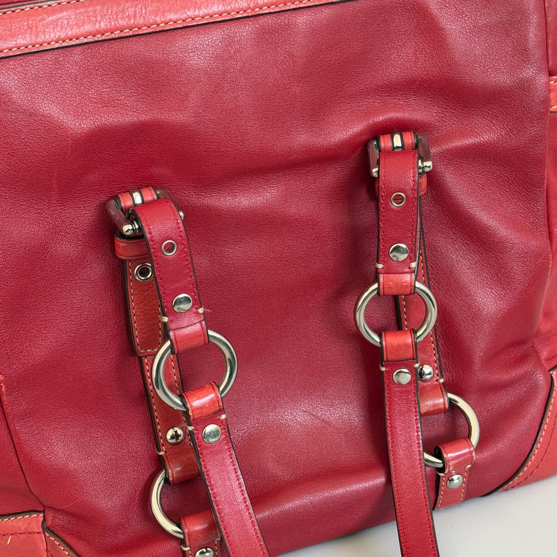 Vintage Coach leather tote bag 상품이미지5