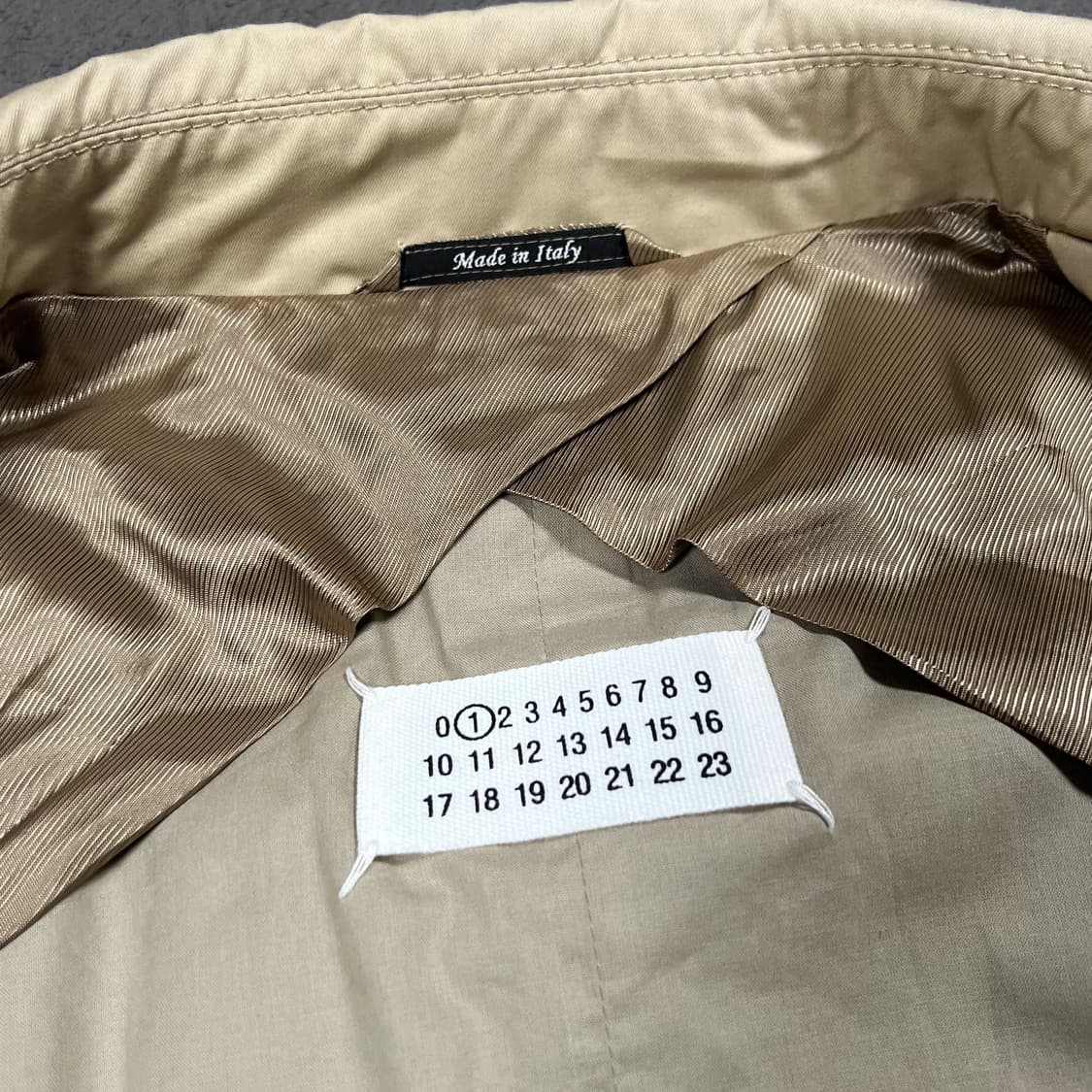 메종 마르지엘라 컷오브 더블 트렌치코트 상품이미지6