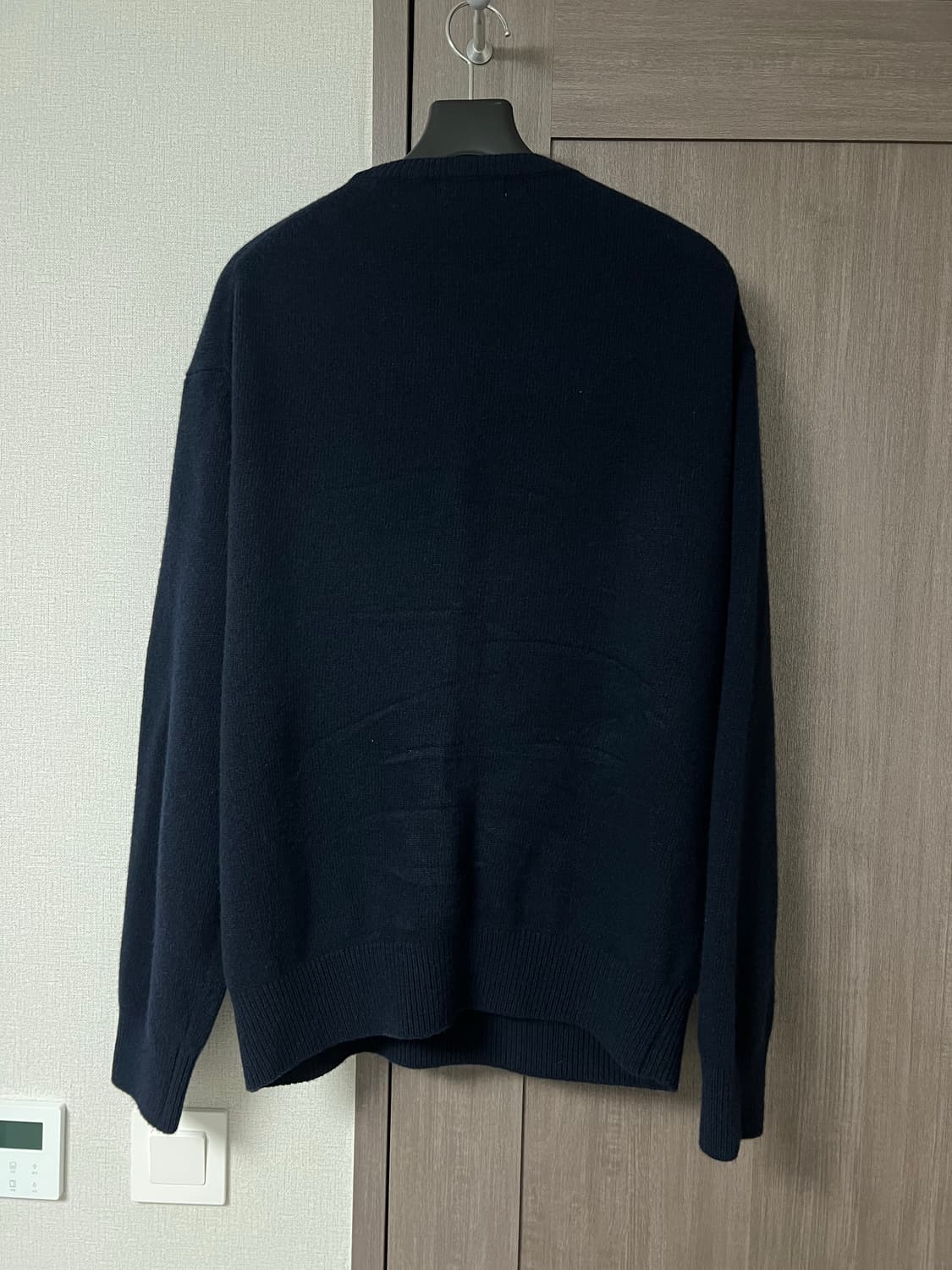 스테디에브리웨어 코지 울 캐시미어 니트 다크 네이비 3 상품이미지5