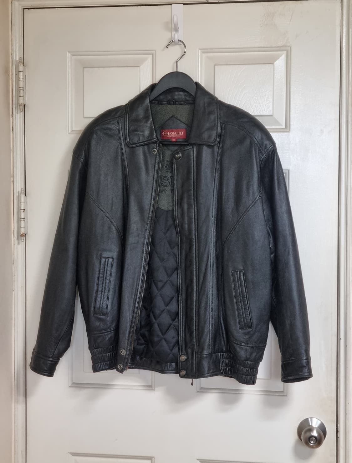빈티지 CHASECULT 가죽 자켓 상품이미지1