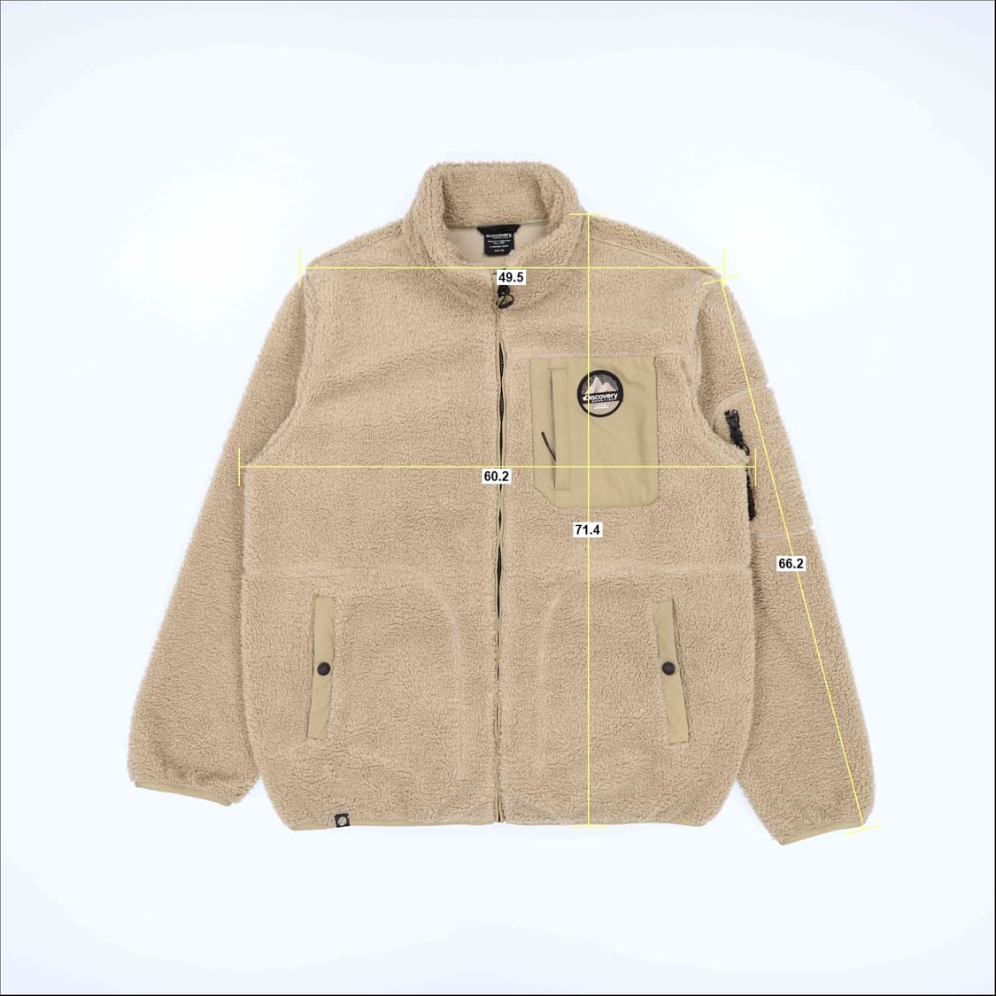 [105] 디스커버리 남성 플리스 뽀글이 집업 자켓 N6846 상품이미지6