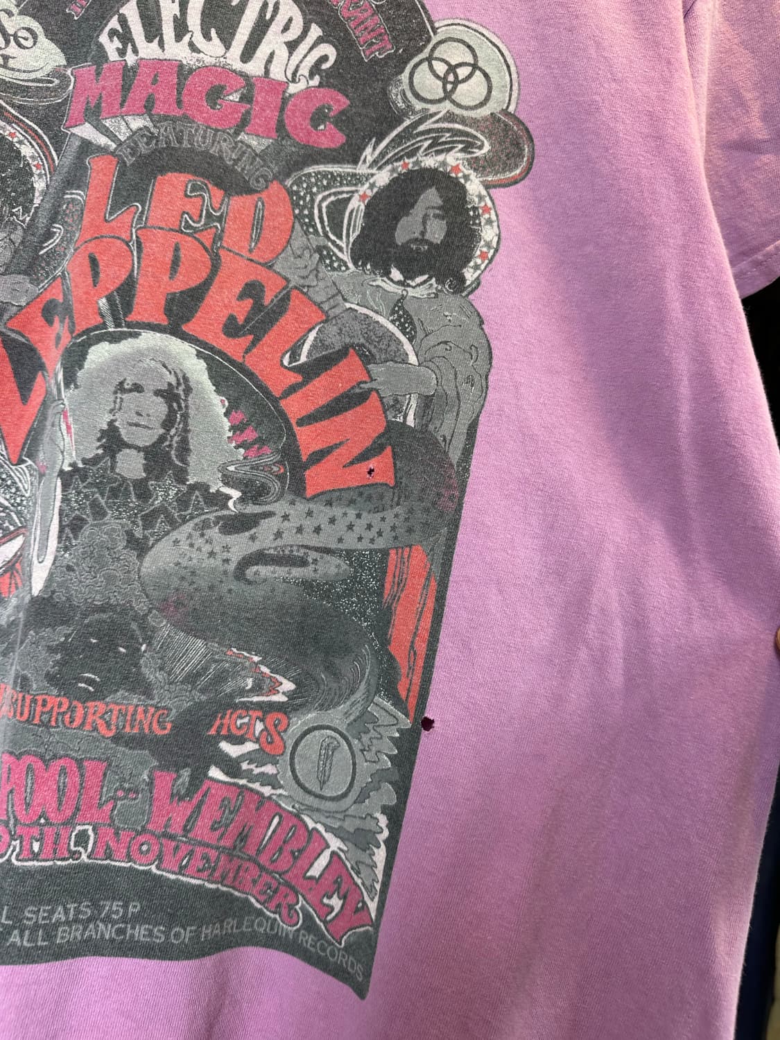 레드 제플린 Led Zeppelin 락밴드 프린팅 티셔츠 상품이미지4