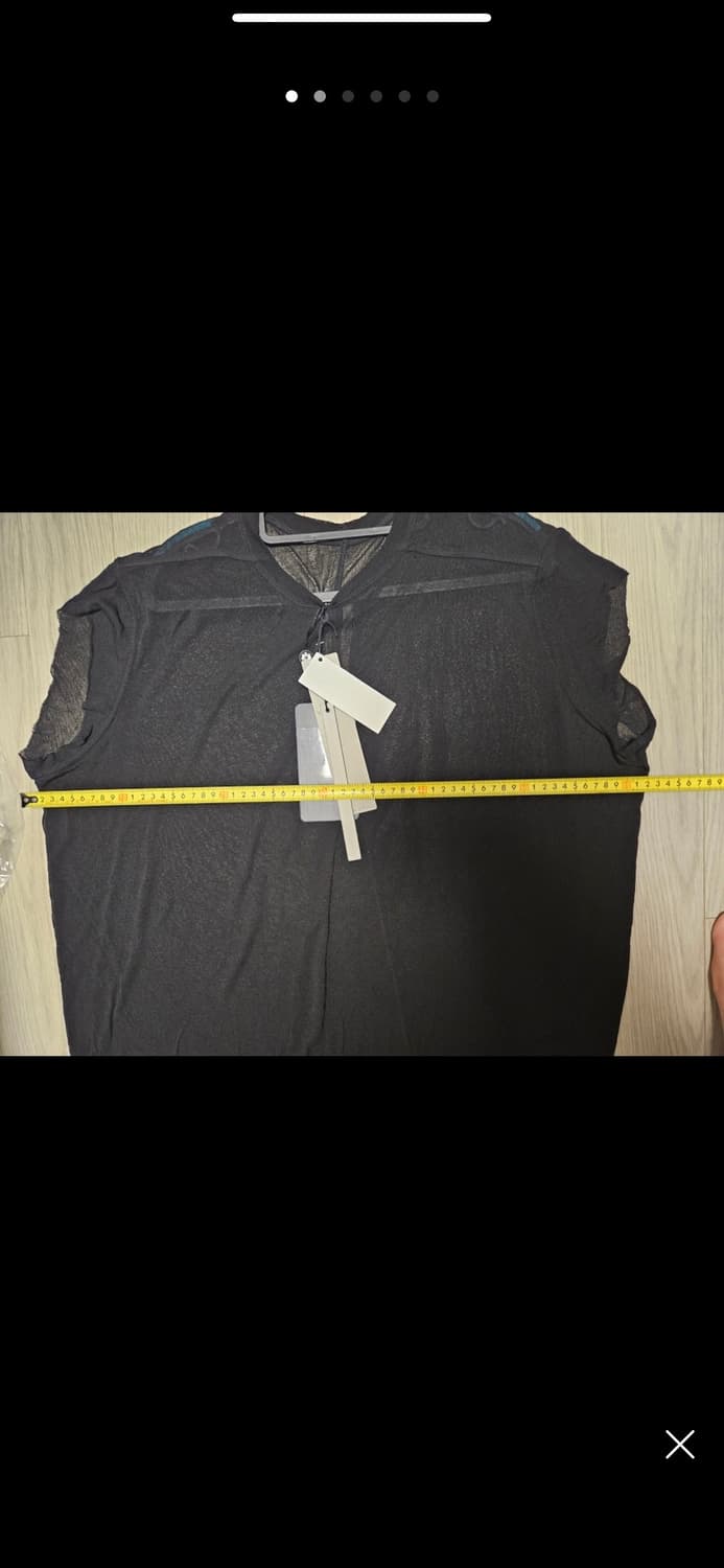 릭오웬스 티셔츠 38 사이즈 새상품 상품이미지6