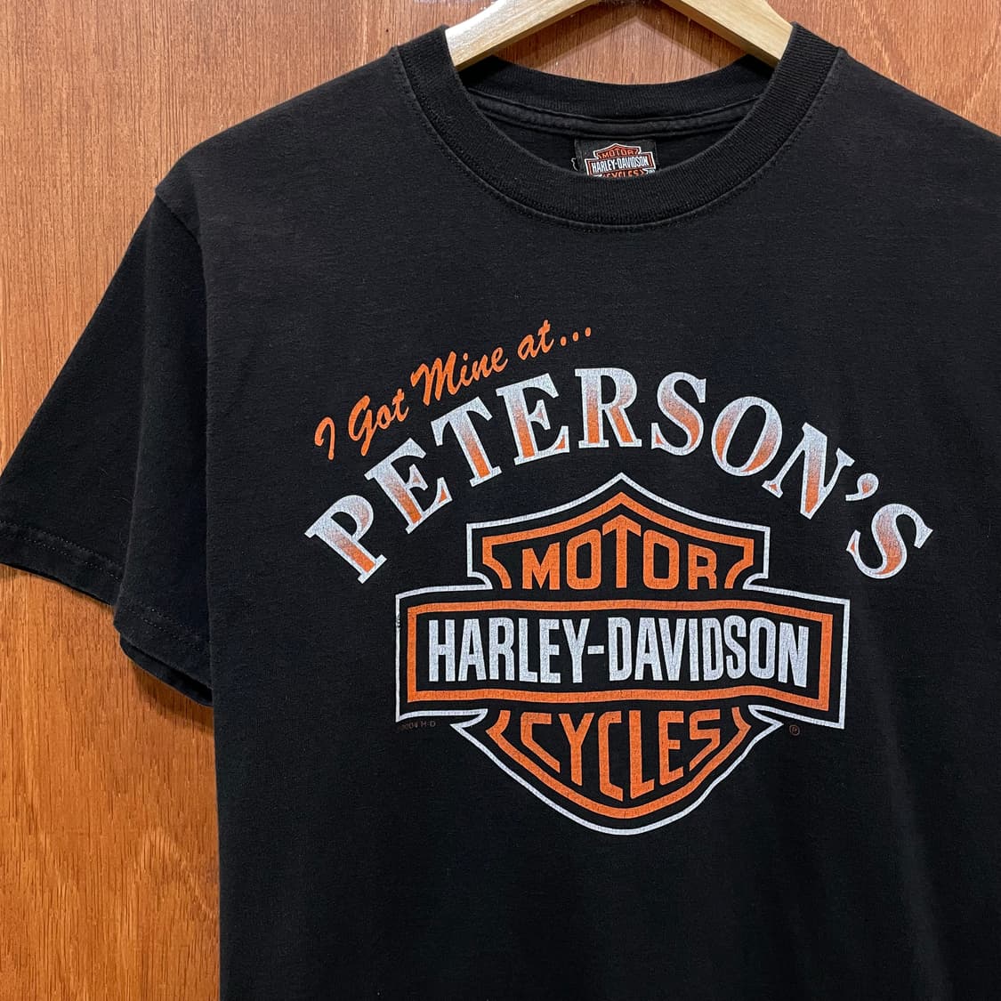 (S) Harley Davidson 할리 로고 프린팅 반팔티 상품이미지3