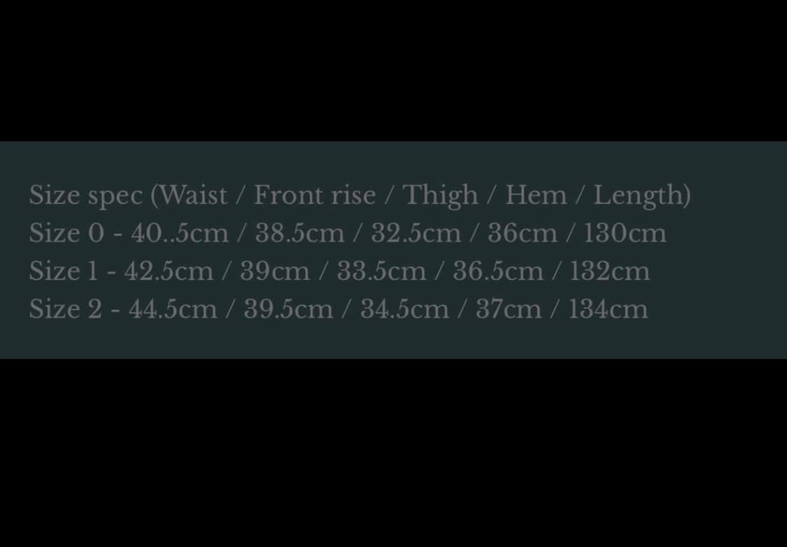 1) 언더마이카 플레어 데님 상품이미지5