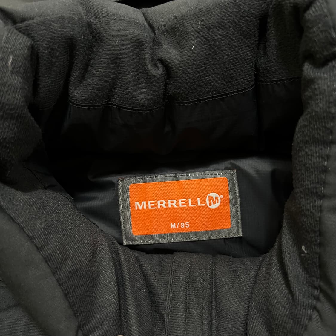 머렐 덕다운 후드 야상 롱패딩 점퍼 [다크 차콜] M/95 상품이미지5