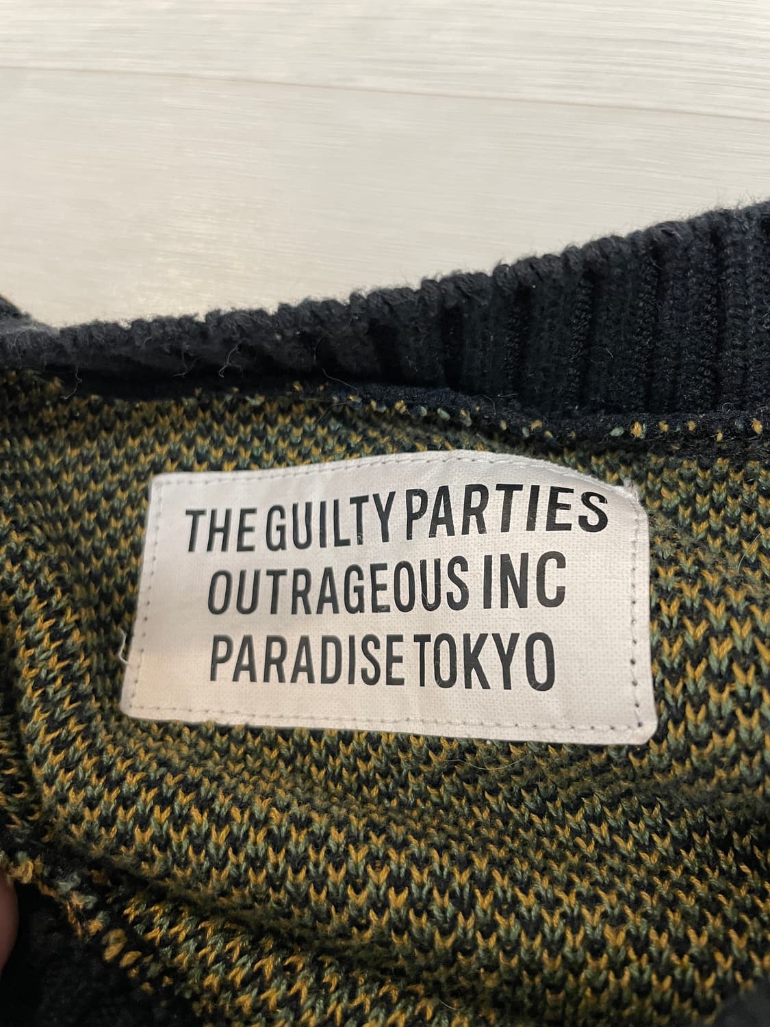 Guilty Parties - Leopard Jacquard Knit 상품이미지3