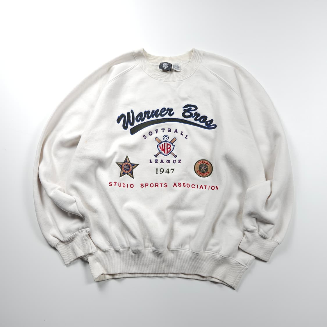00s 워너브라더스 아카이브 빅로고 스웻 셔츠 (XL) 상품이미지1