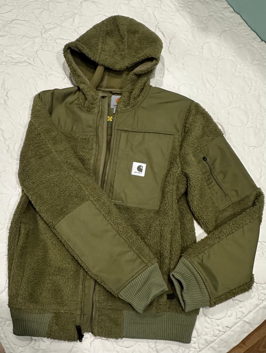 칼하트 프렌티스 플리스 카키  상품이미지1