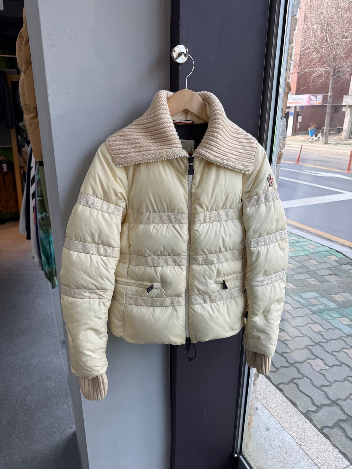 1/ 몽클레어 그레노블 니트카라 구스다운 패딩점퍼 상품이미지3