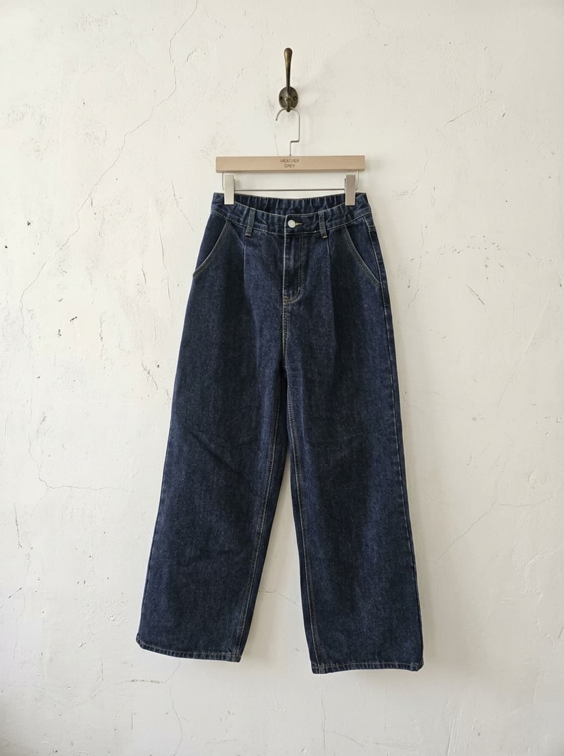 와이드 밴딩 데님 55 상품이미지1