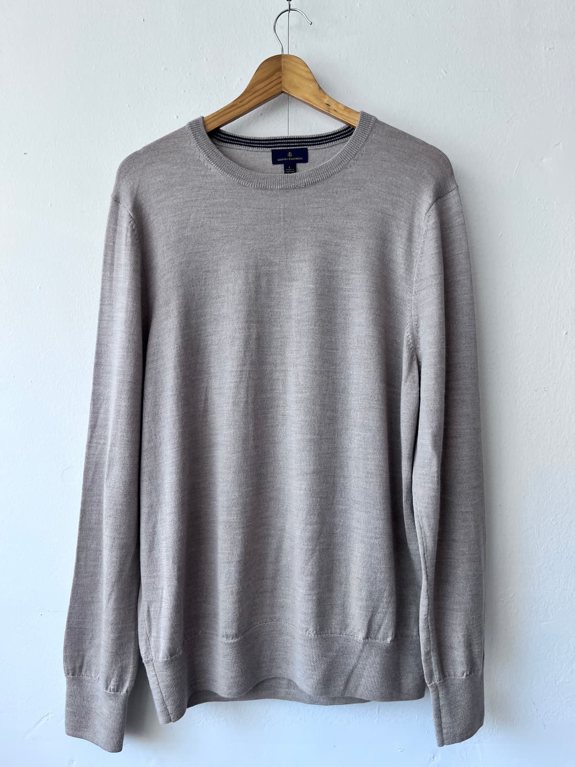 브룩스브라더스 남성 울라운드니트 L사이즈 상품이미지2