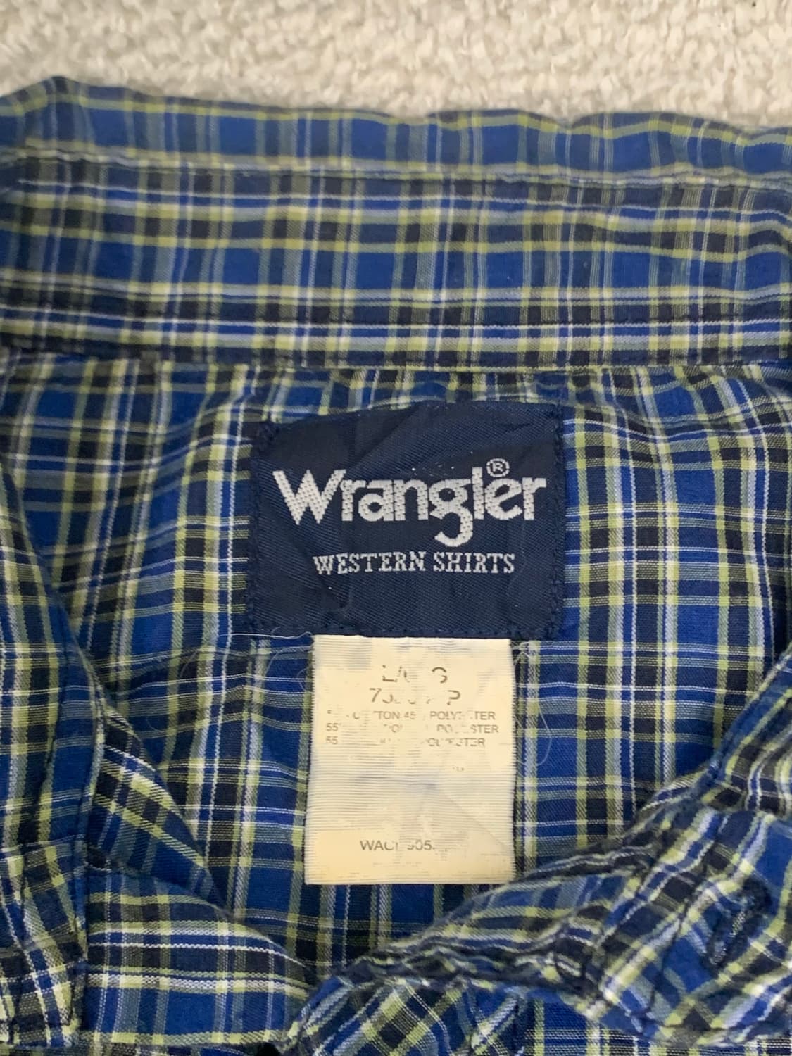 WRANGLER 웨스턴 셔츠 상품이미지1