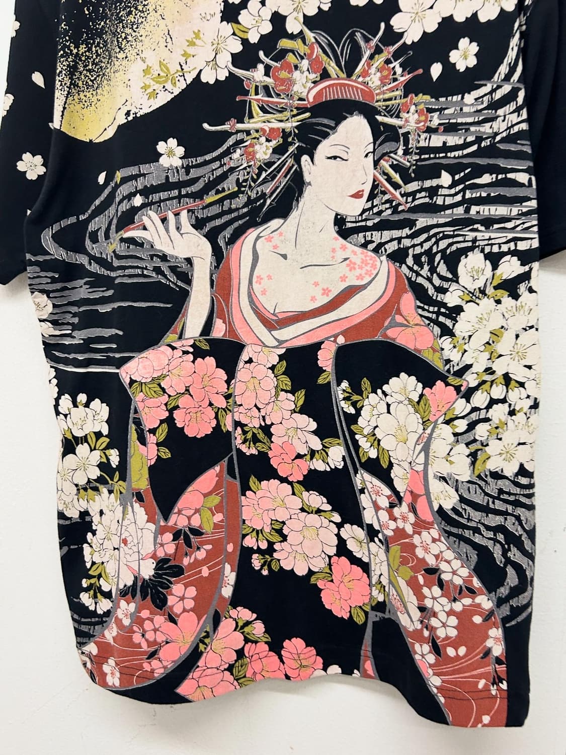 OBORO 사쿠라 게이샤 빈티지 티셔츠 상품이미지2