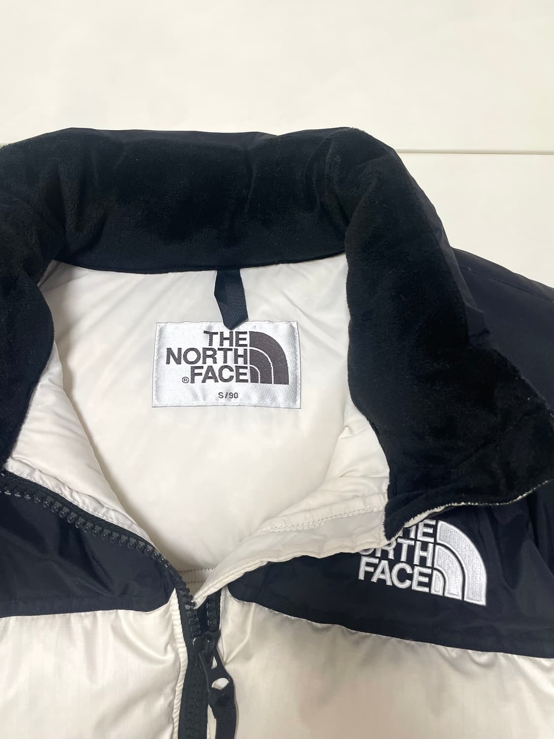 노스페이스 눕시 화이트라벨 노벨티 패딩 아이보리 S(90) 상품이미지2