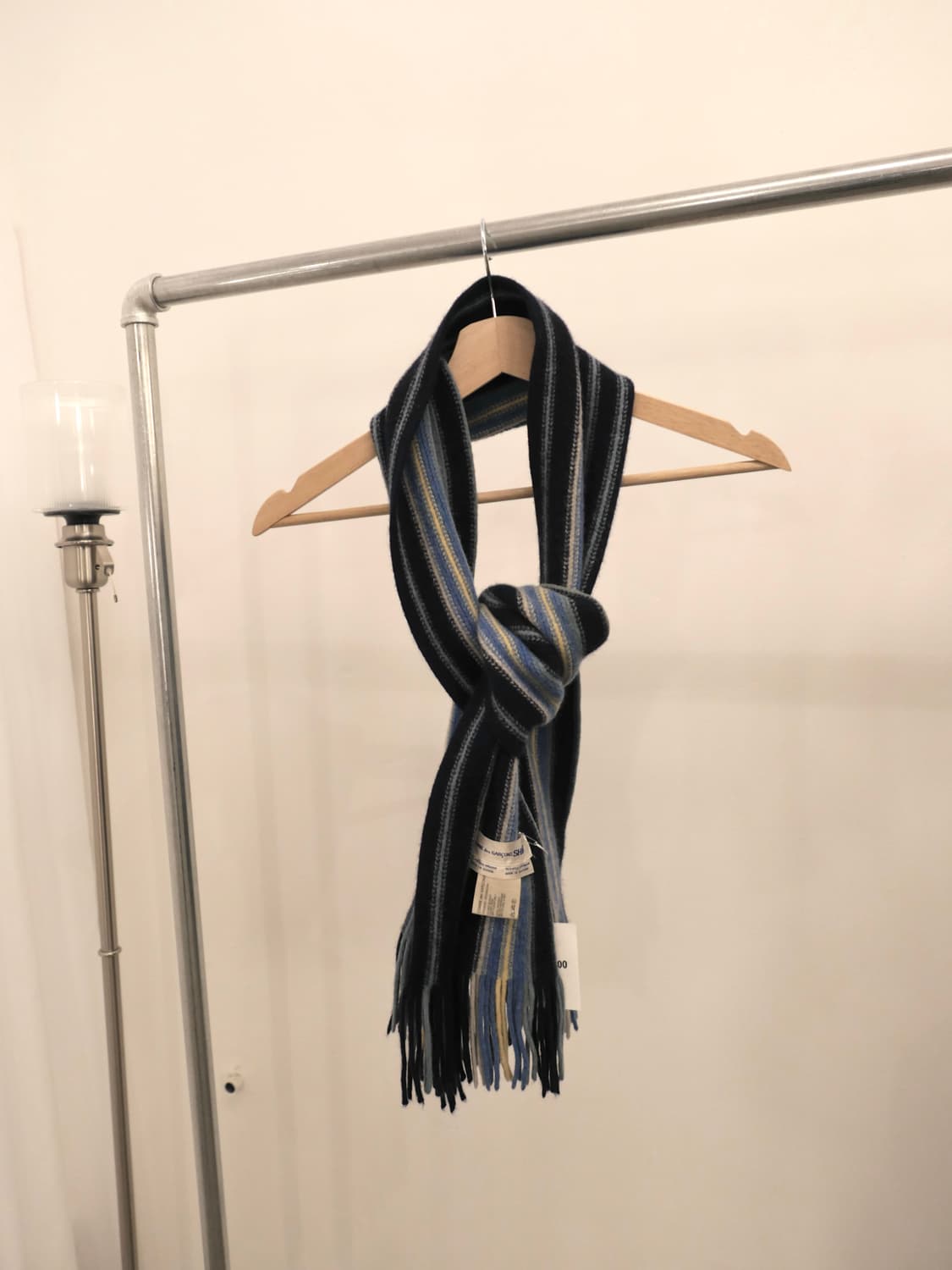 꼼데가르송 셔츠 스트라이프 앙고라 머플러 상품이미지3