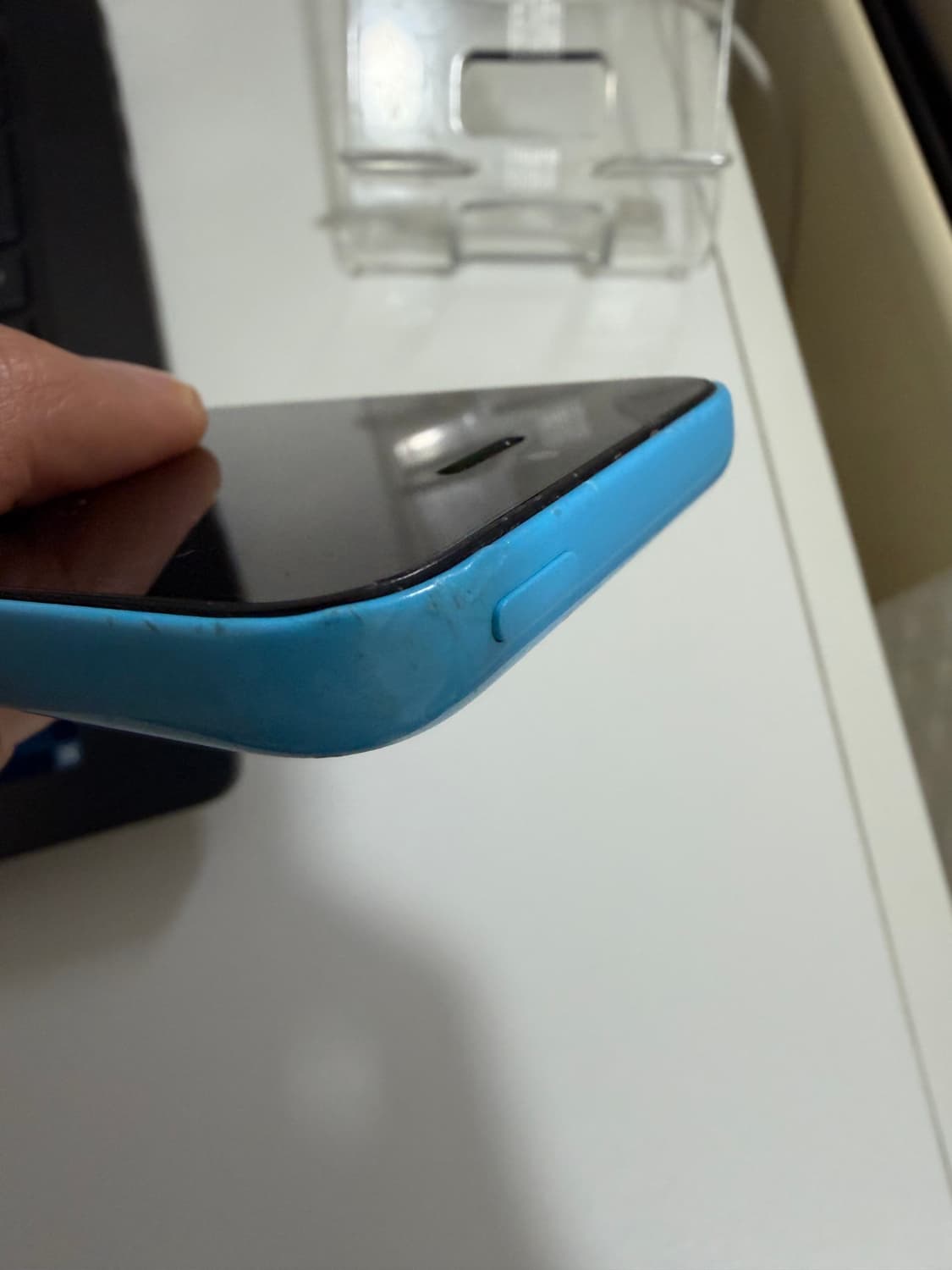 아이폰 5c 블루 32기가 #0974 + 보호필름 & 케이스 상품이미지5