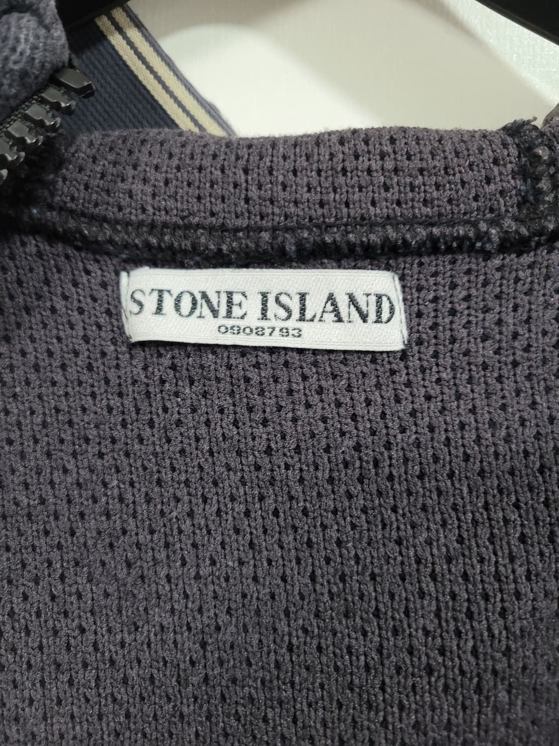 Vintage Stone Island knit 후드집업 상품이미지3
