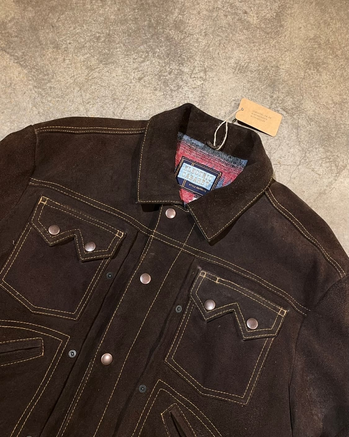 Electric cabaret 스웨이드 웨스턴 재킷 (B5156) 상품이미지2