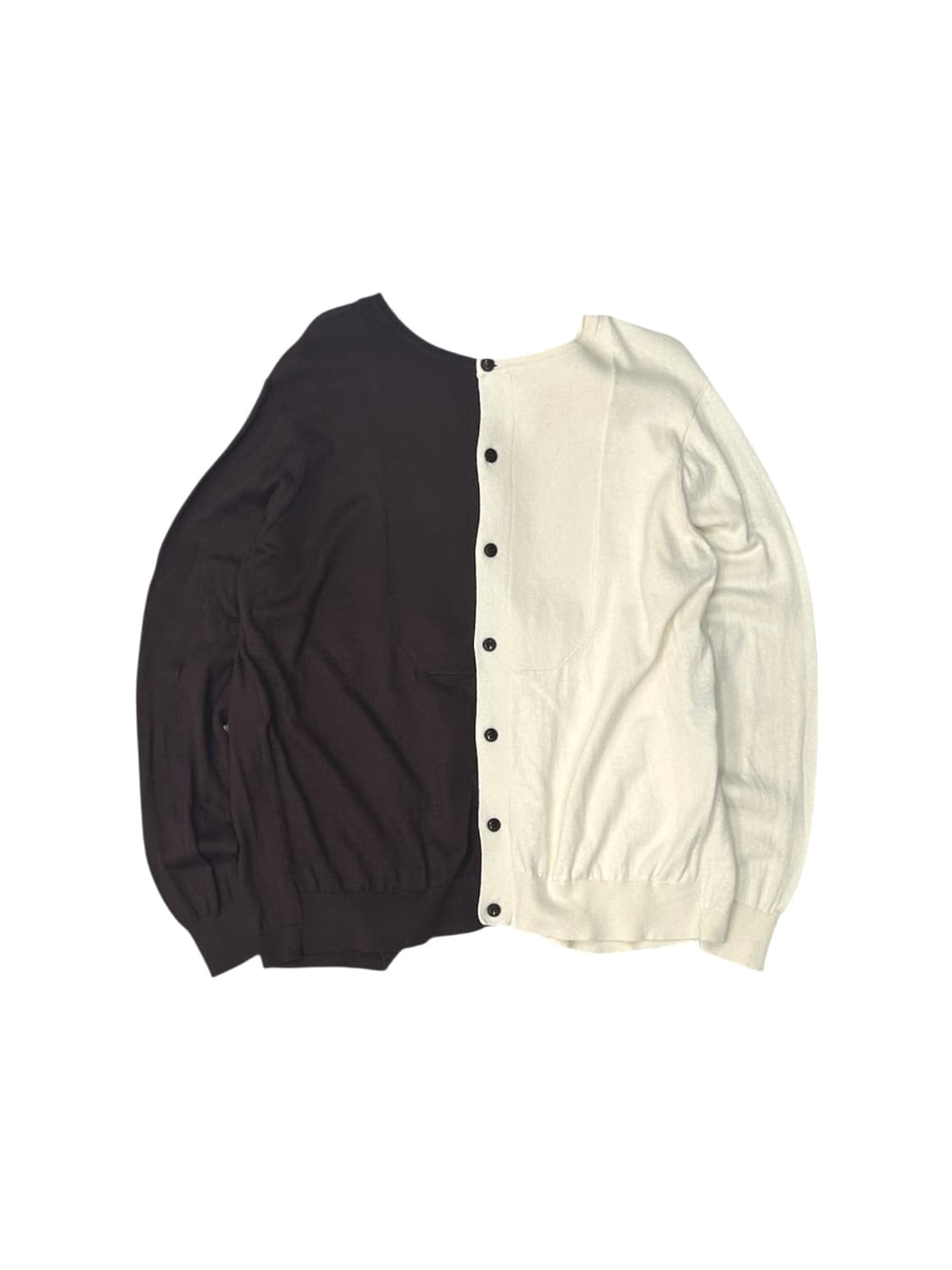 Ne-net Two Tone Cardigan 상품이미지1