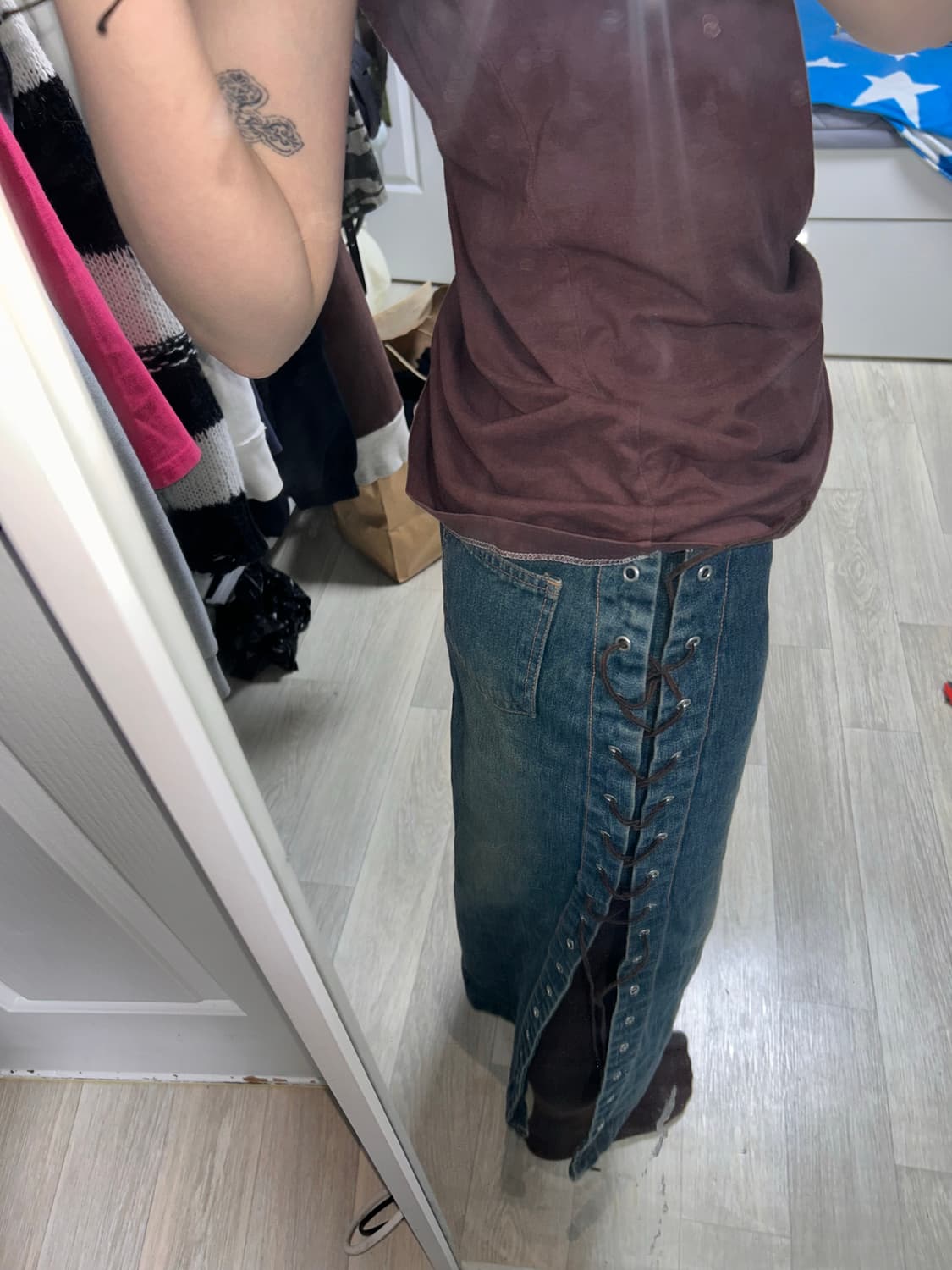 빈티지 아일렛스커트 상품이미지5