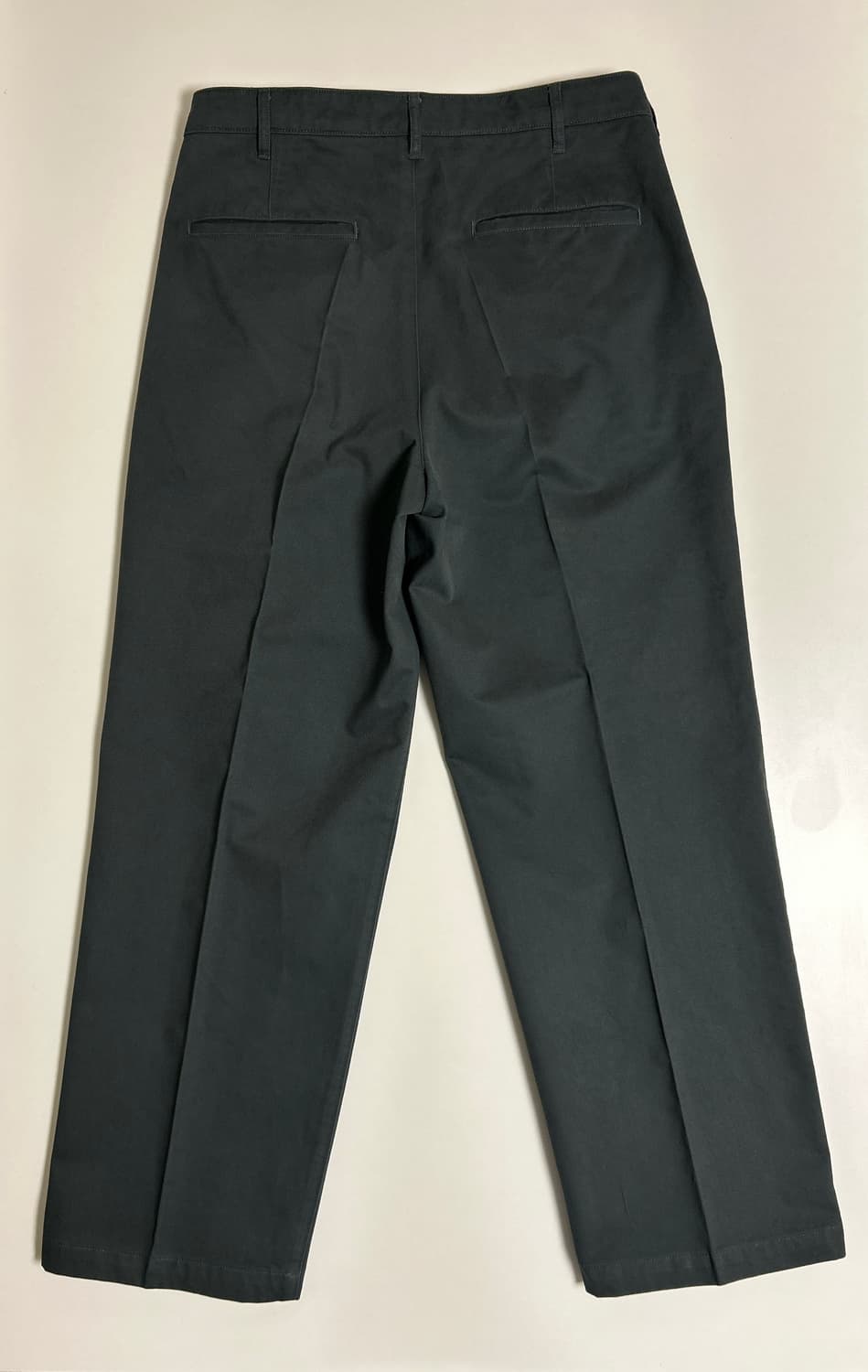 스테디에브리웨어 릴렉스드 브러쉬드 코튼 팬츠 차콜 2사이즈 상품이미지6