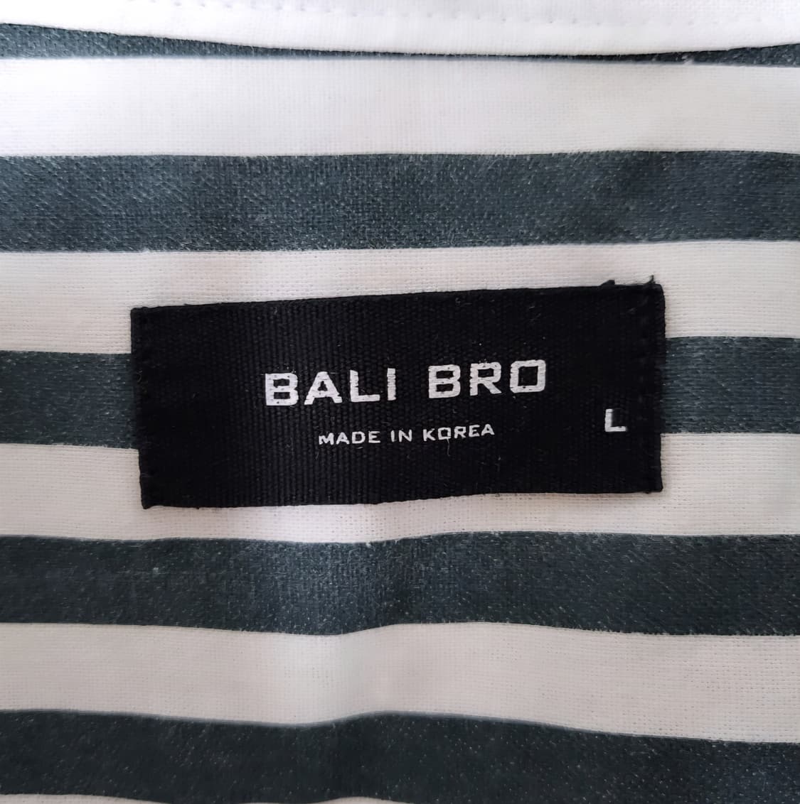 스트라이프 셔츠티 남방 상품이미지3