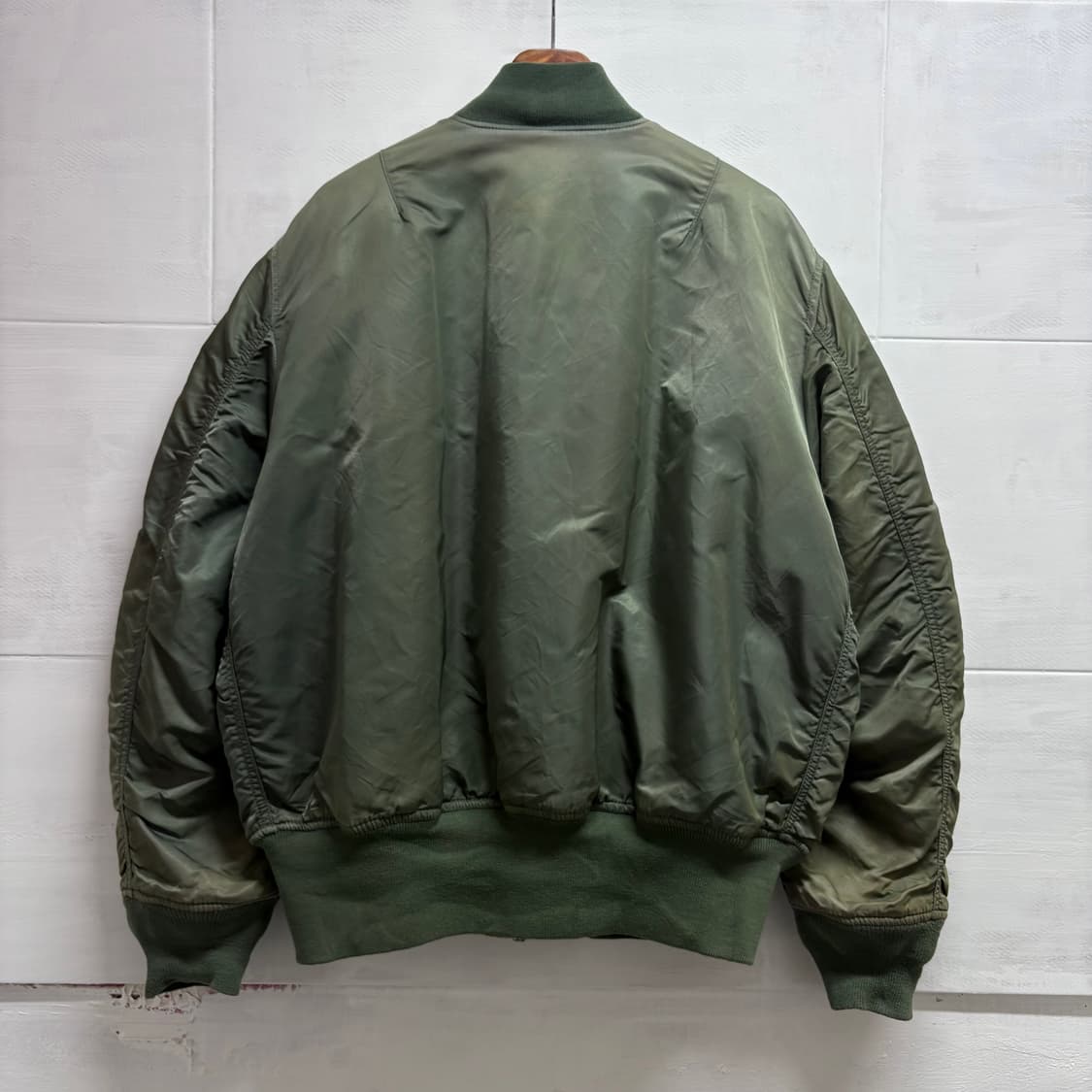 80s Alpha Industries 알파인더스트리 ma-1 봄버 자켓  상품이미지4