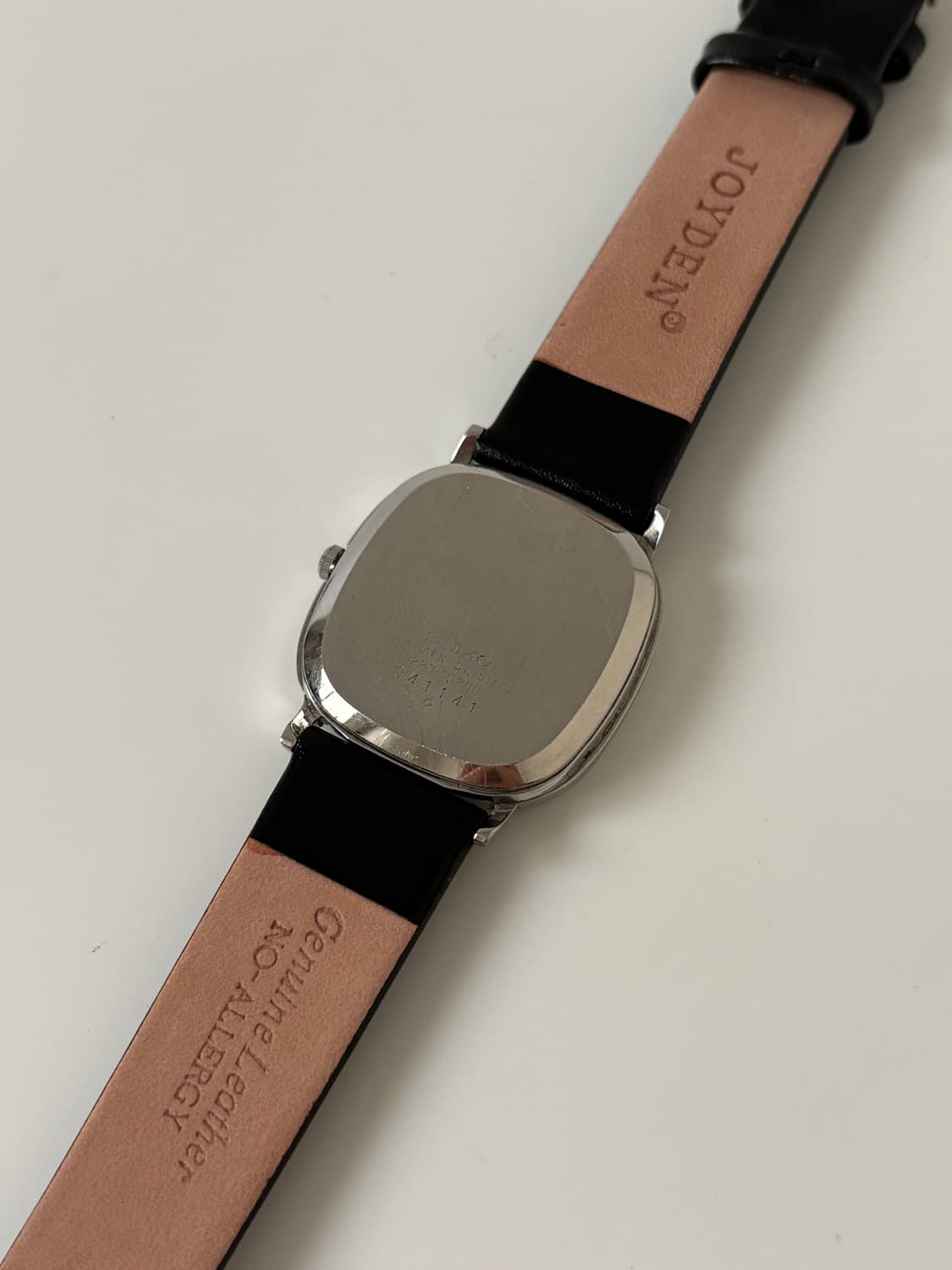 1980s Silver Square Quartz 상품이미지8