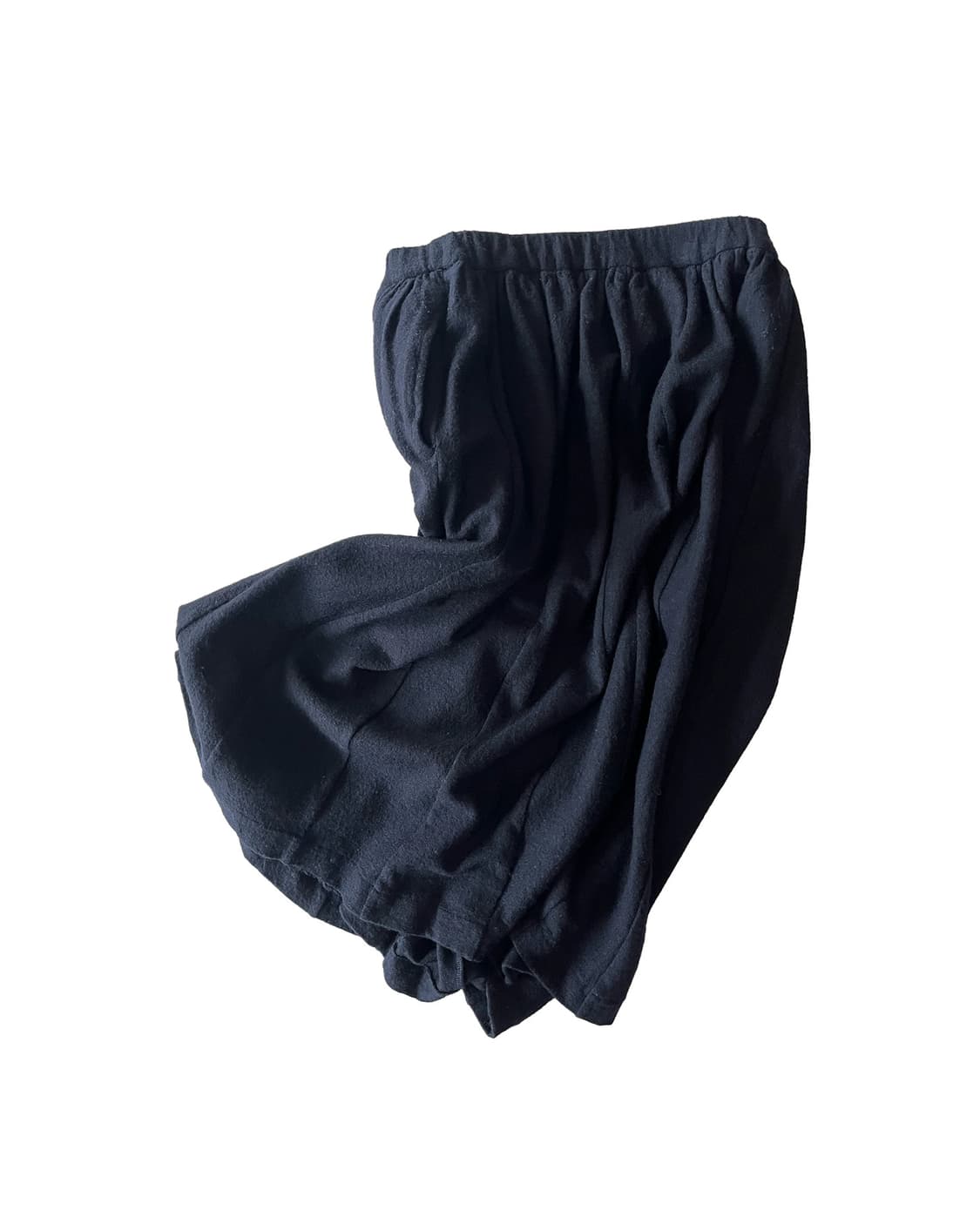 COMME DES GARCONS navy wool skirt 상품이미지6