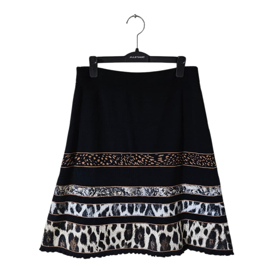 MARCCAIN 마르코카인 니트 스커트 55 | 레오파드 포인트 밴딩 상품이미지10