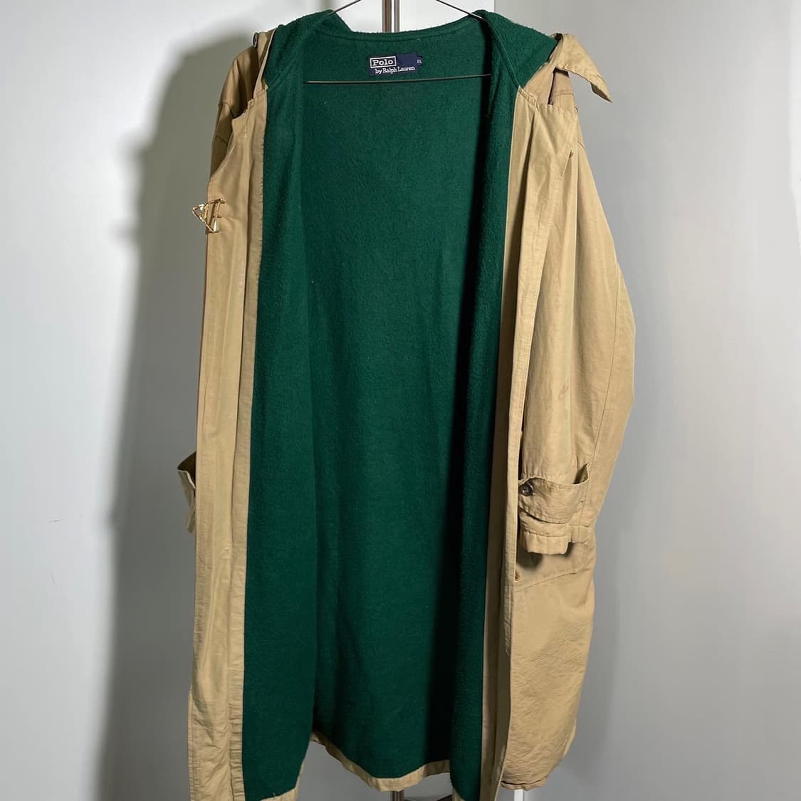 폴로 90’s 블랭킷 안감 코튼 더플 코트 상품이미지6