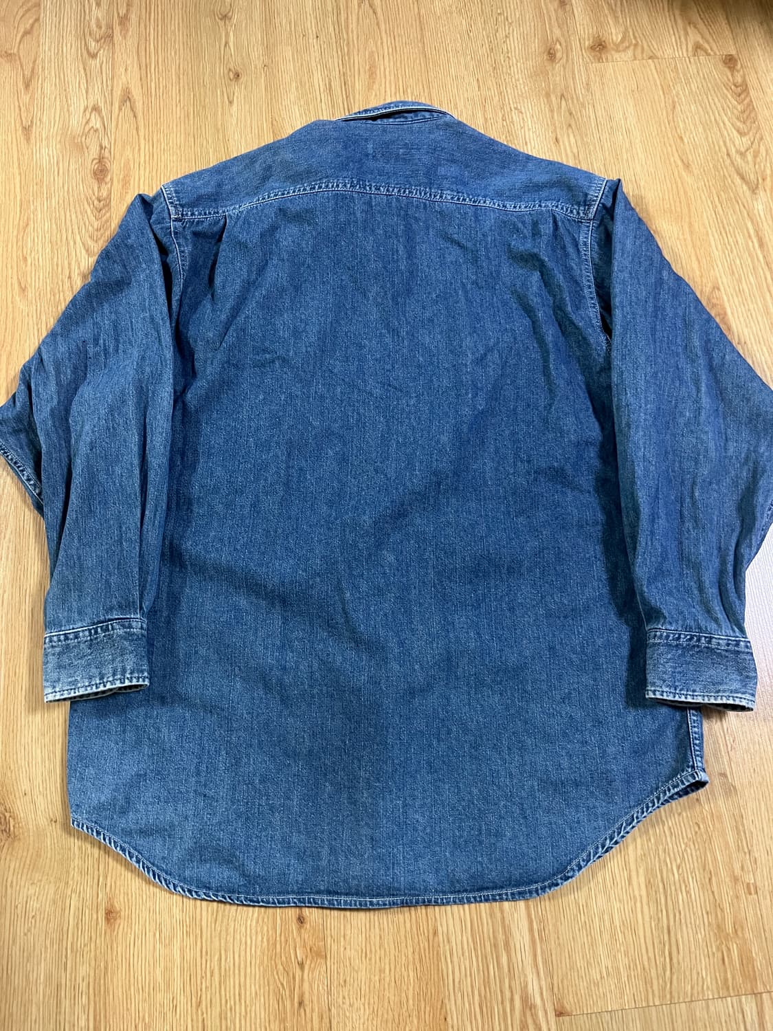 랭글러 빈티지 데님 셔츠 상품이미지2