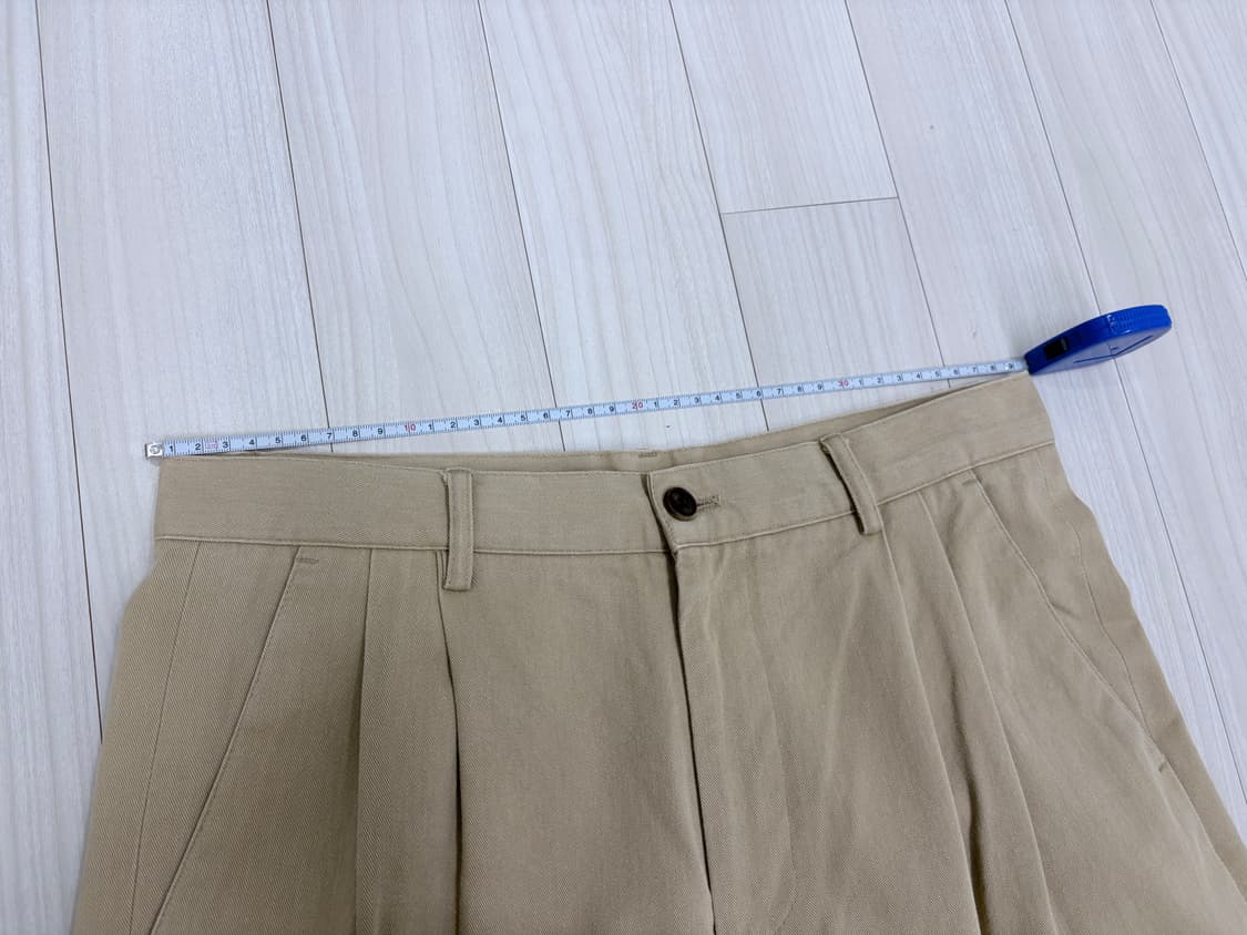 블랭크룸 와이드 투턱 치노팬츠 상품이미지5
