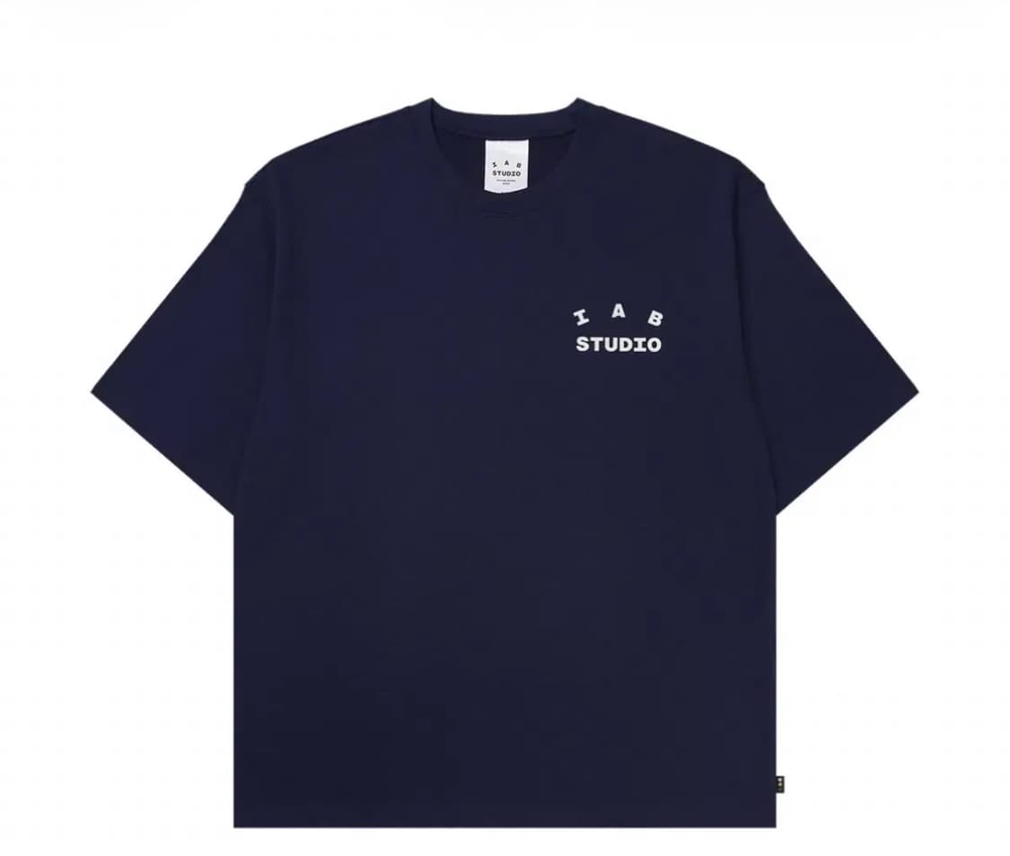 새상품 아이앱스튜디오 오리지널 티셔츠 네이비 L 상품이미지1