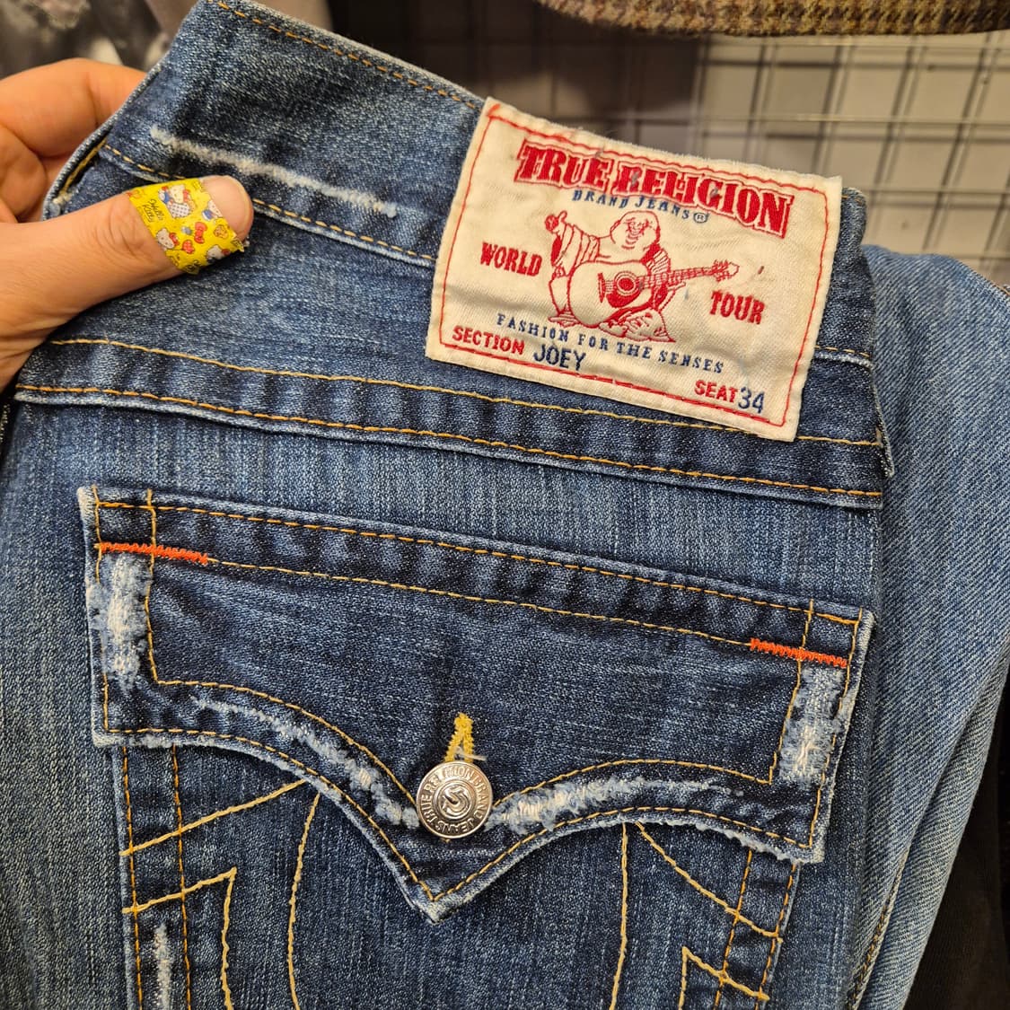 34인치 트루릴리젼 부츠컷 청바지  상품이미지3