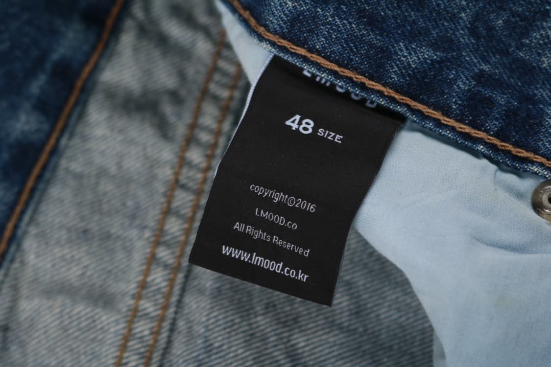 [48] 엘무드 와이드 데님팬츠 상품이미지4