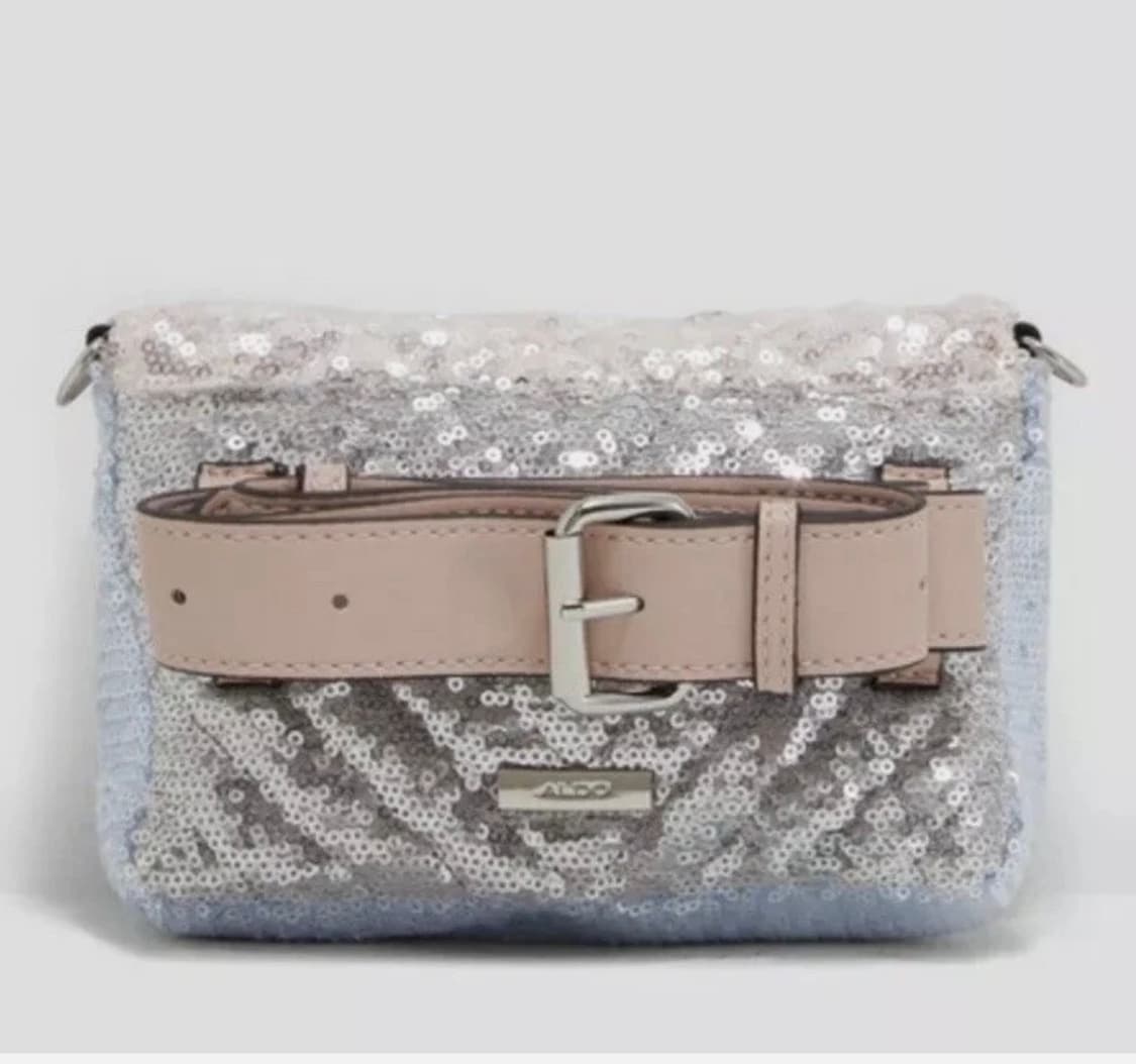 ALDO 스팽글 퀼팅 숄더백 새상품 가격인하 상품이미지3