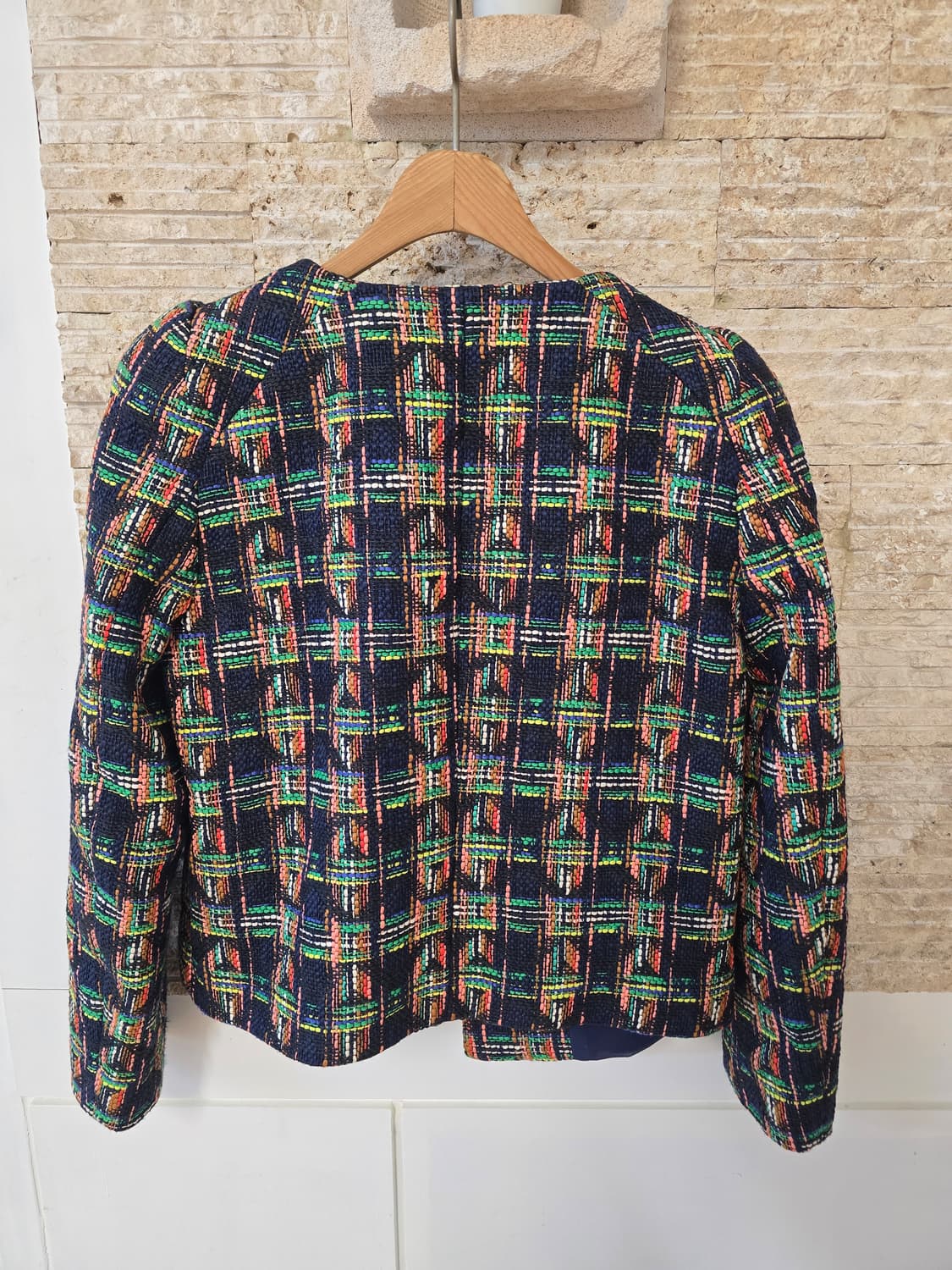 자라 우먼 트위드 재킷 M 상품이미지3